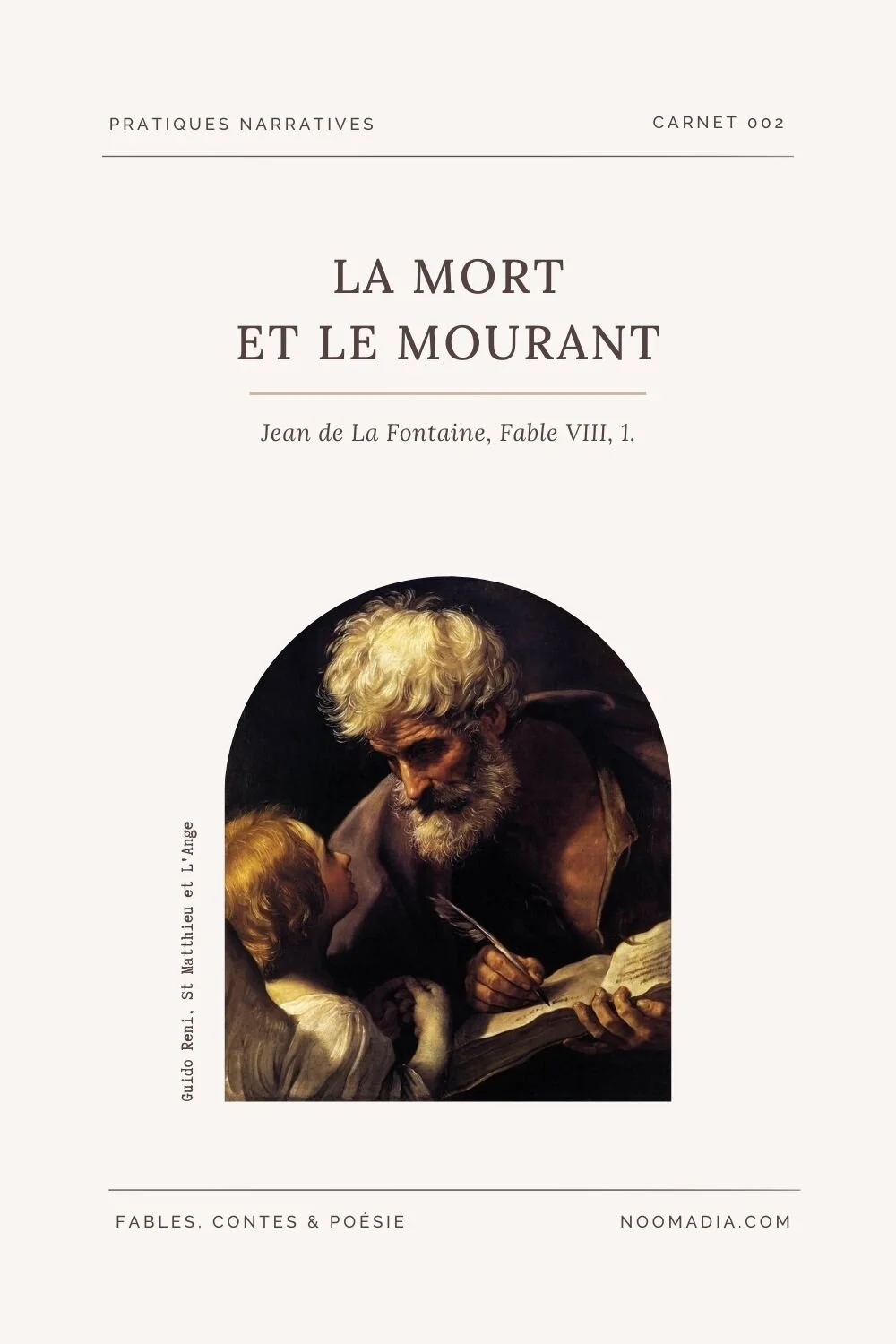 La Mort et le Mourant - Jean de La Fontaine, Fable VIII, 1.