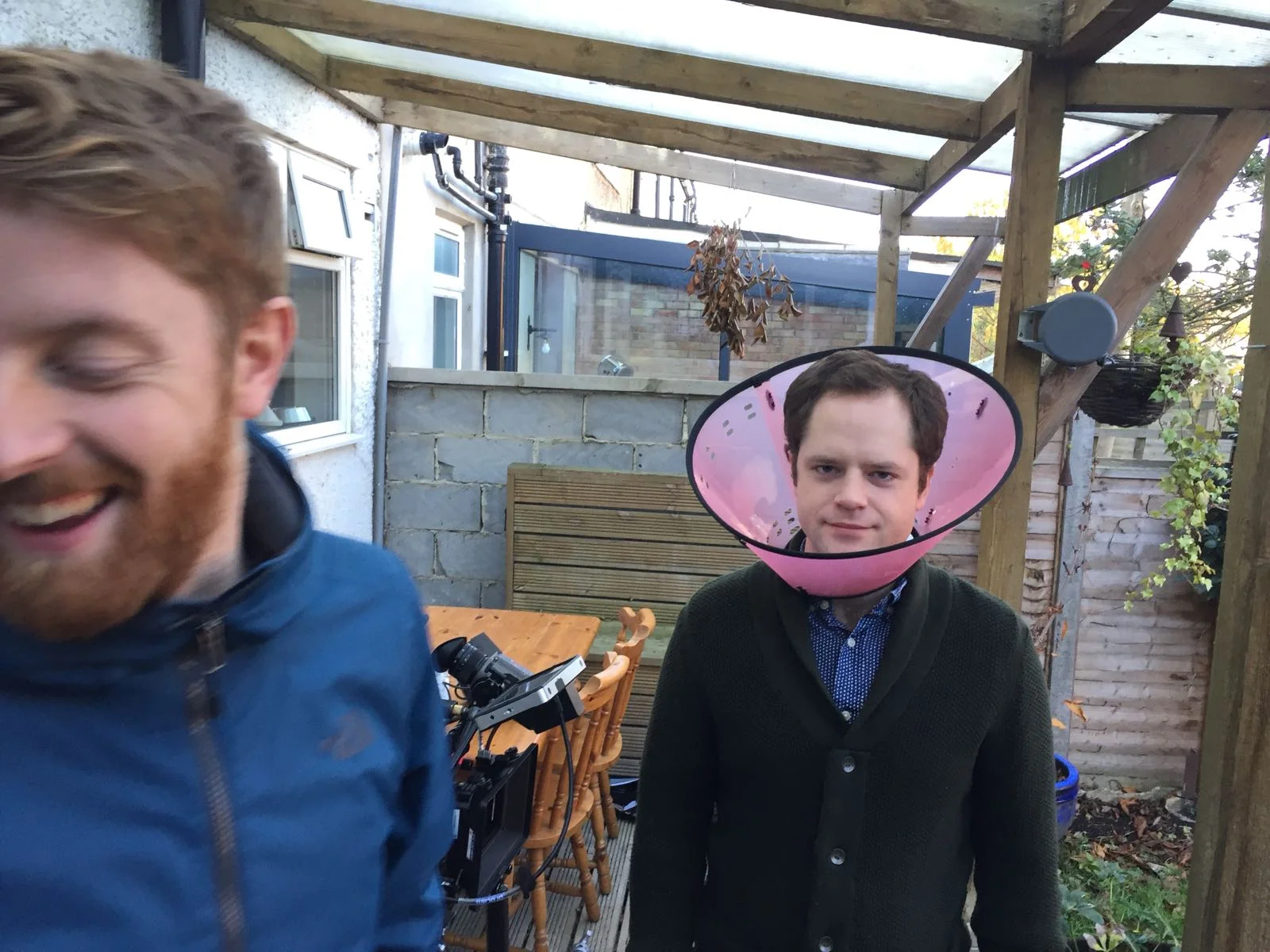Behind the scenes