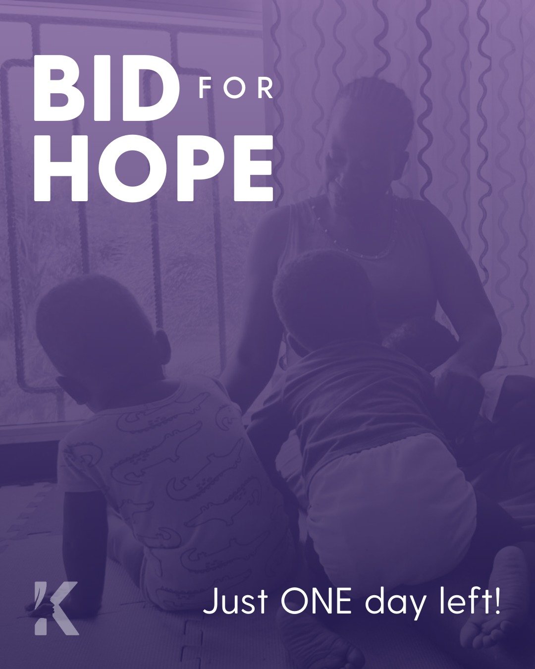 This is it&mdash;just one day left to join us in Bidding for Hope!

There&rsquo;s still time to score unique items and experiences and take part in our popular wine pull&mdash;but act fast, only a few bottles remain! 🍷 Buy a bottle for either $25 or