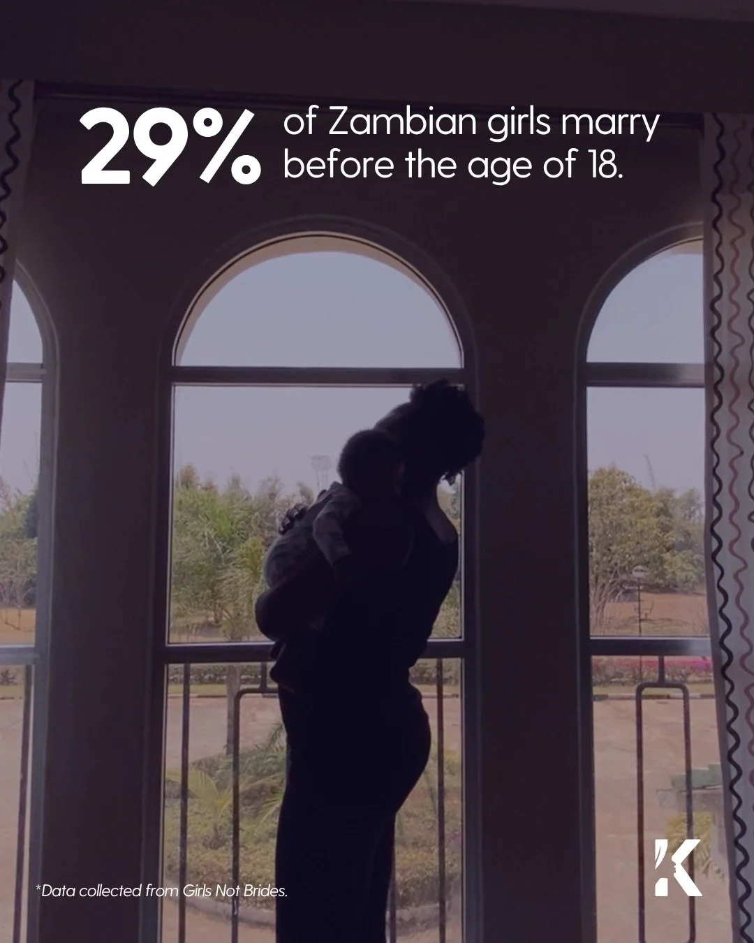 Too many girls in Zambia lose their childhoods far too soon. Nearly 1 in 3 marry before their 18th birthday.

Behind that statistic are girls whose dreams, education, and opportunities are interrupted. But in many of our surrounding communities, we'r