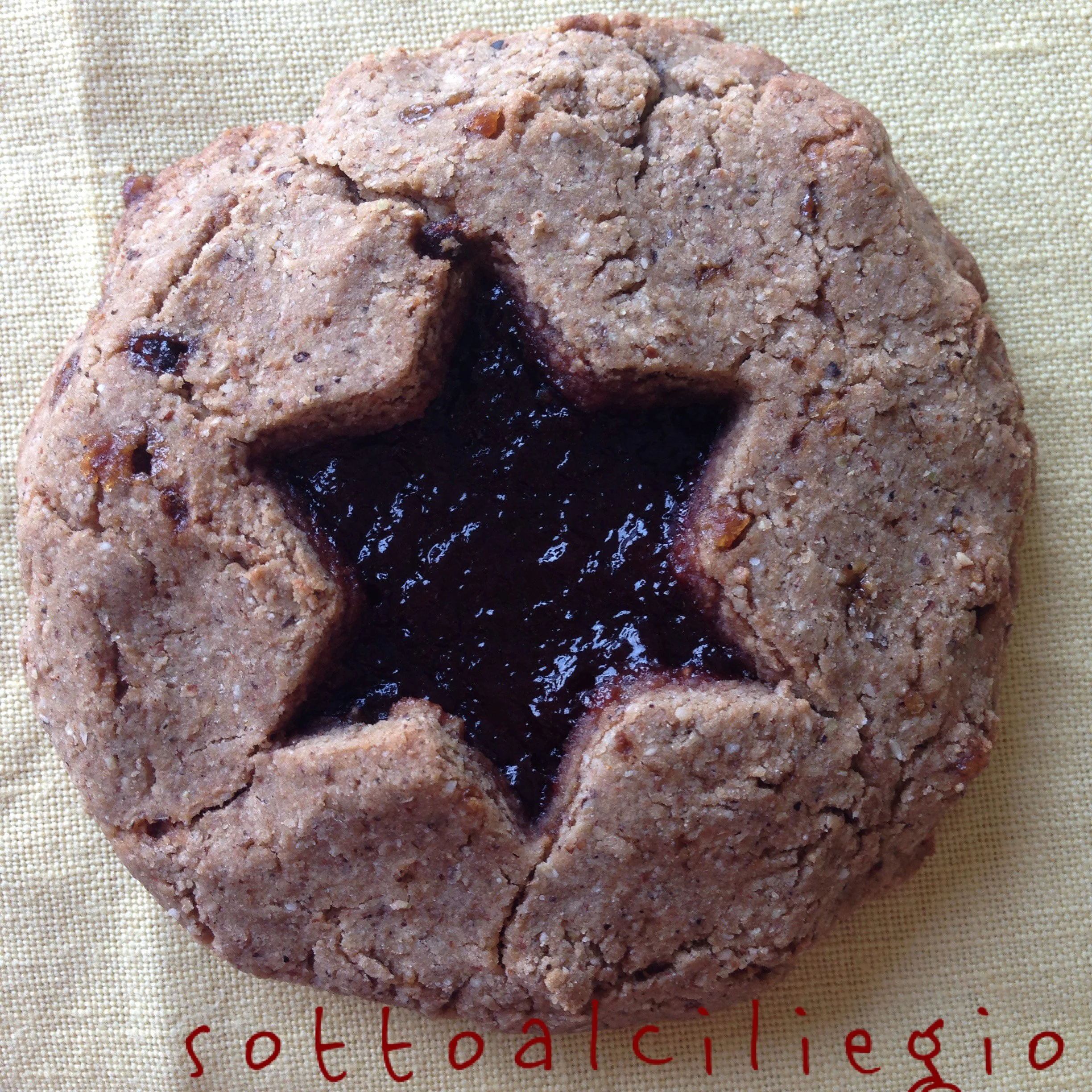 Biscotti farciti al grano saraceno