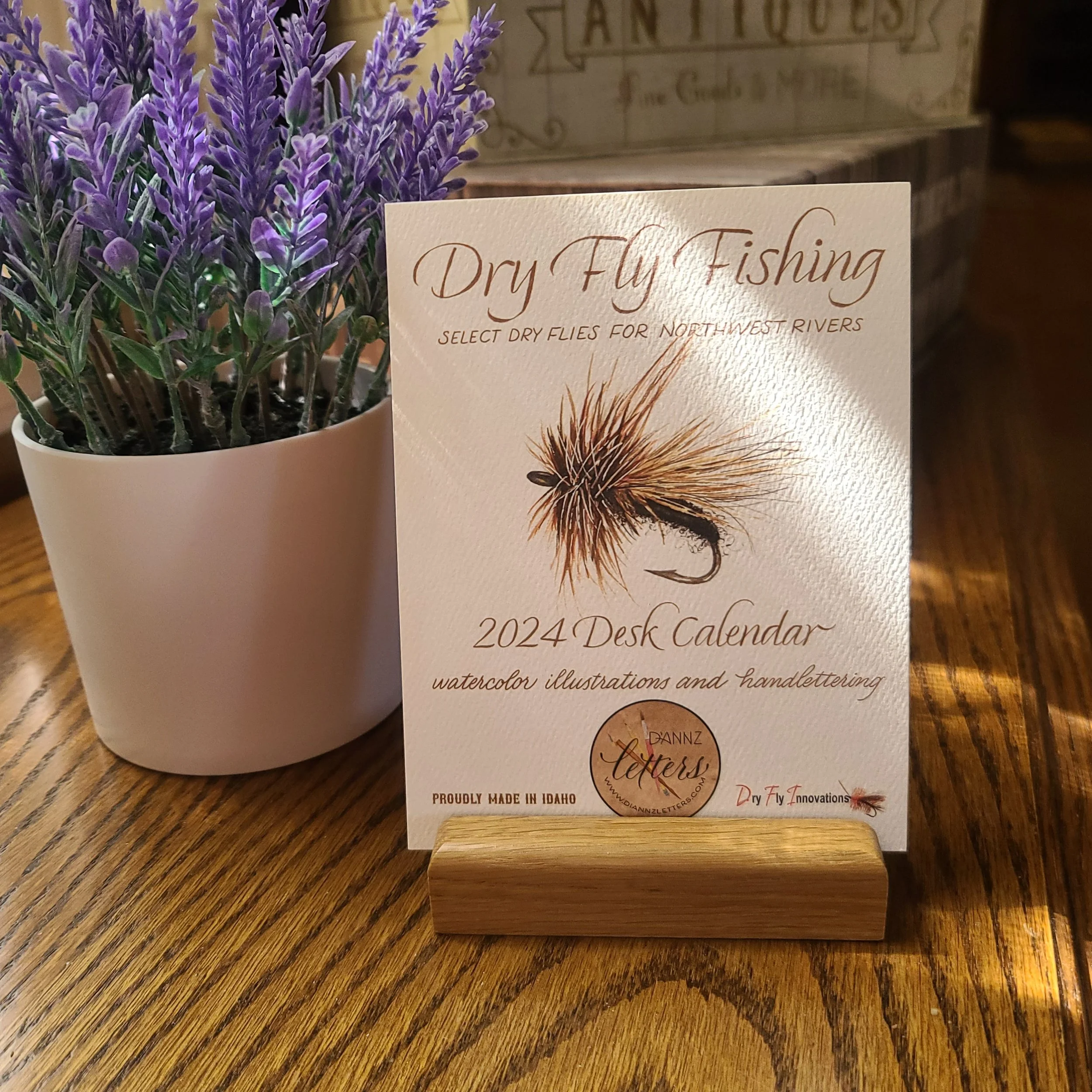 Idaho Dry Fly Fishing Gifts — D'AnnZ Letters Custom Calligraphy and