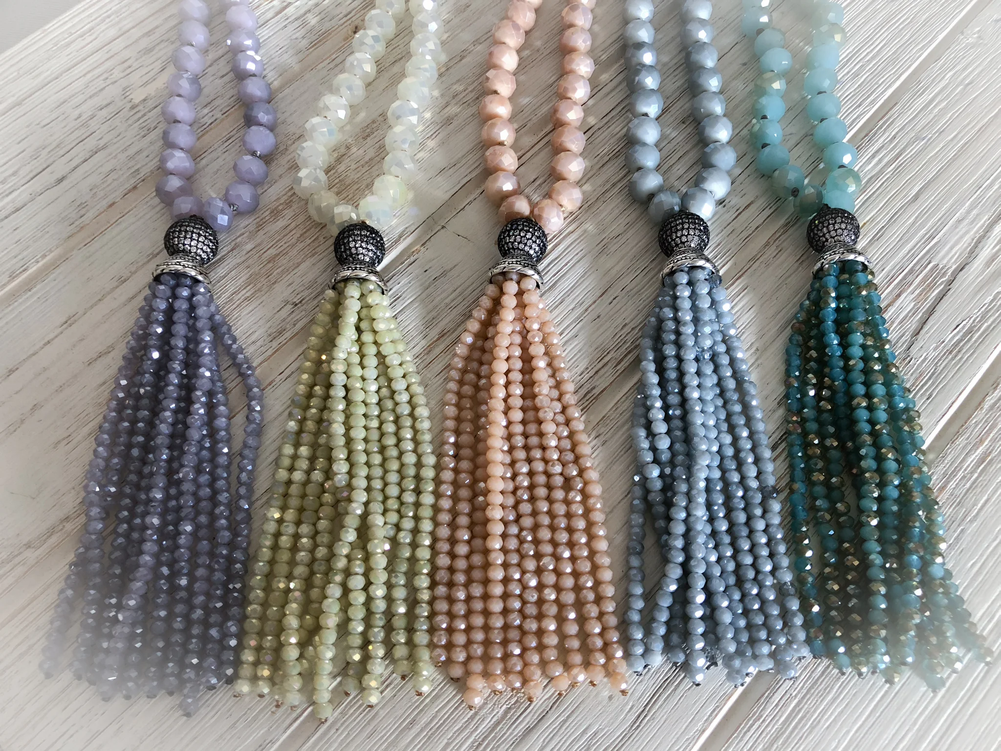 Crystal Tassel Necklace To Purchase email 88Jewels Ltd. Please Include the name of item and color