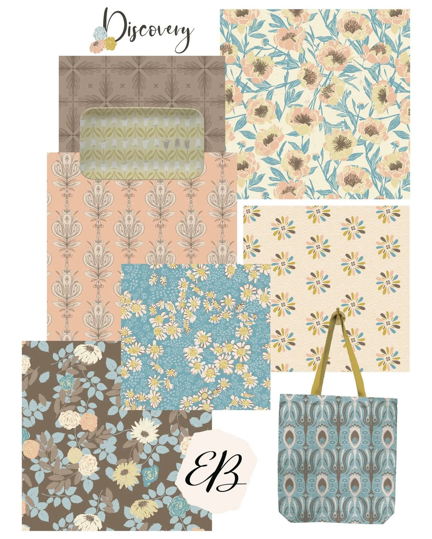 Discovery by Emerald Belle Design 🌿✨
Inspired by the joy found in a child&rsquo;s first encounter with the world, this pattern collection invites us to slow down and see again&mdash;really see. From a day at the zoo to quiet moments in the park, nat