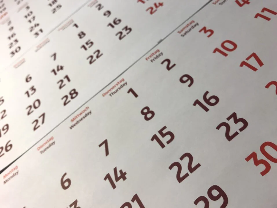 Tout savoir sur les calendriers
