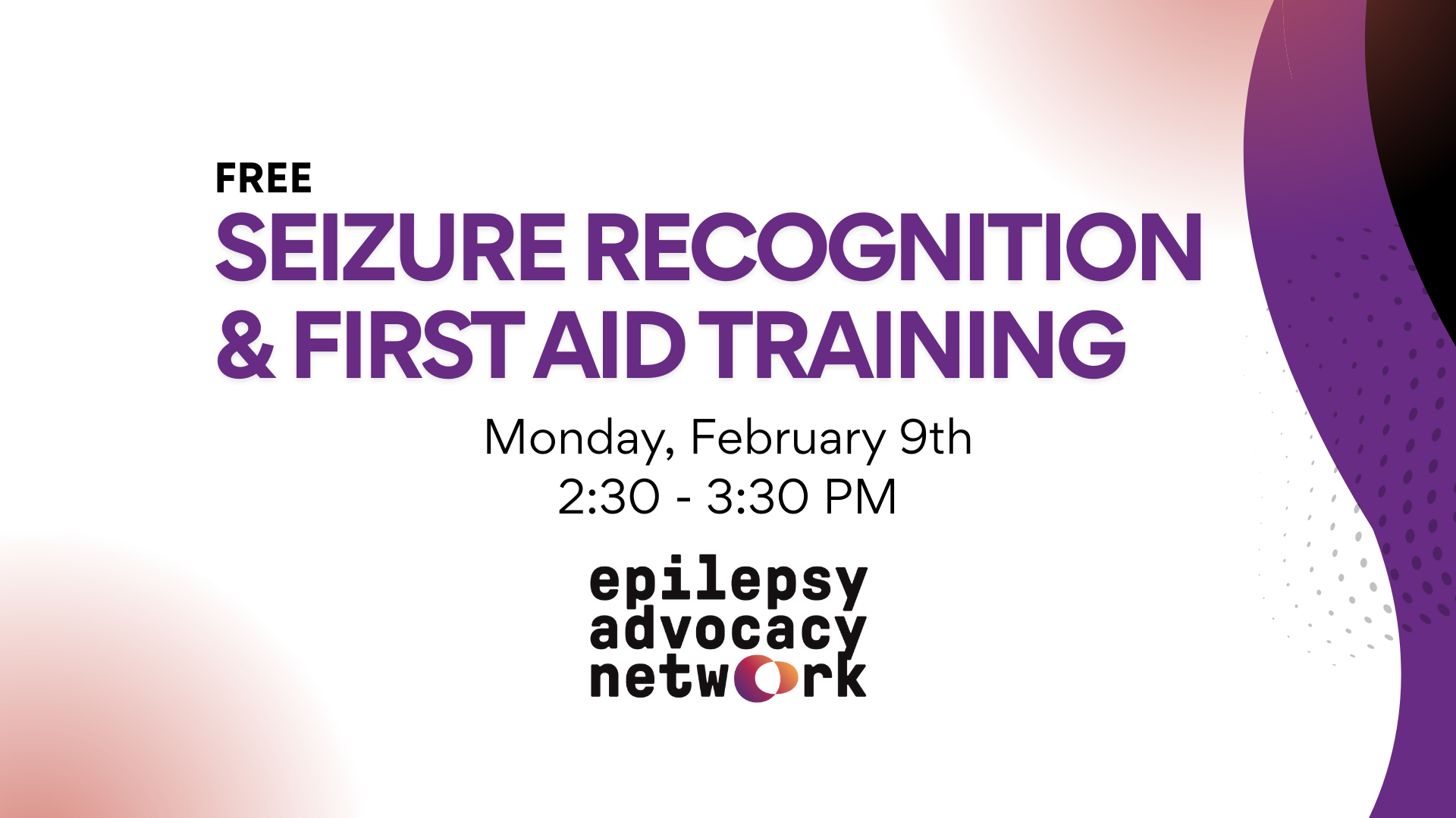 Seizure Recognition &amp; First Aid Training