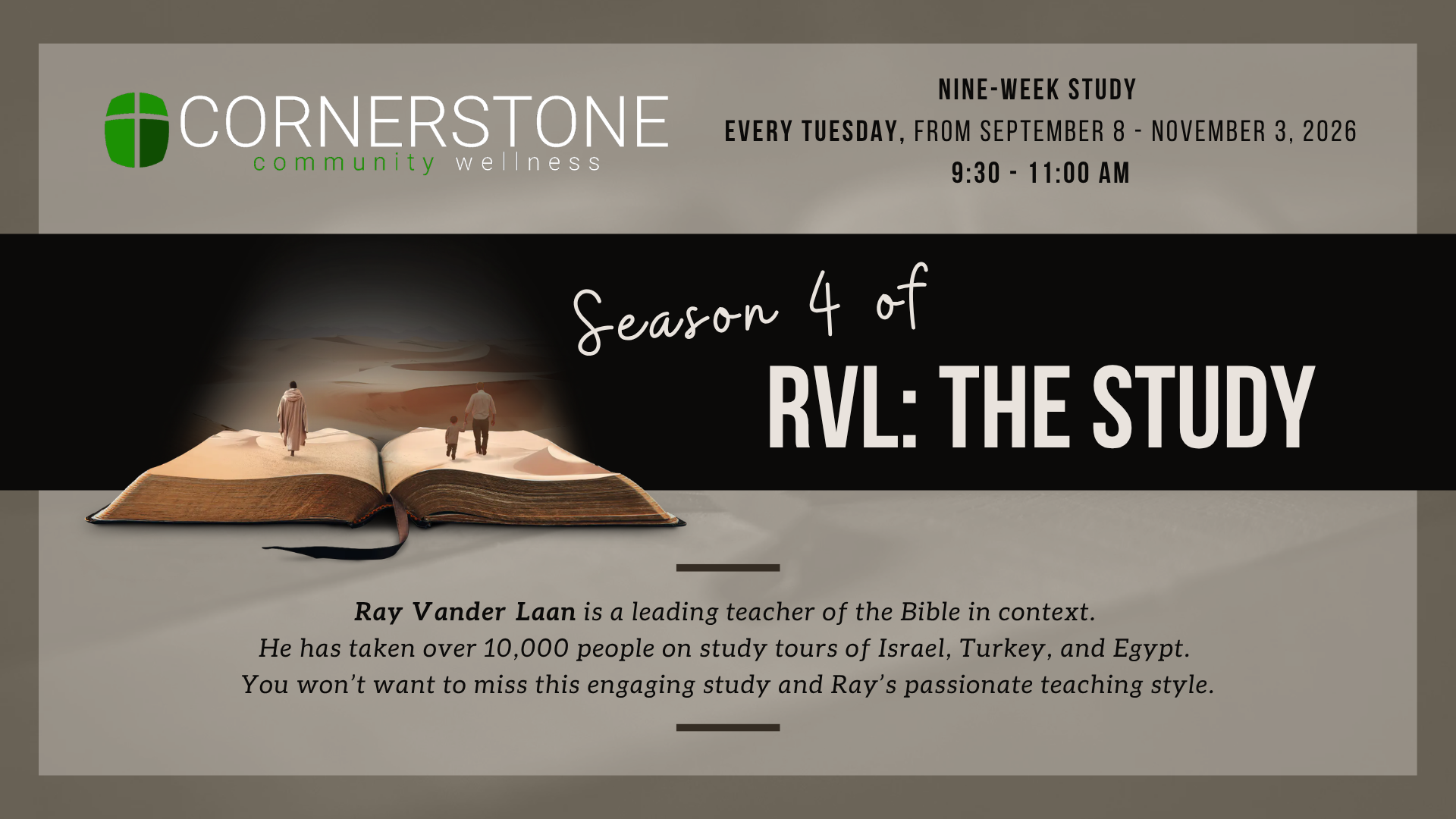RVL: The Study - Bible Study