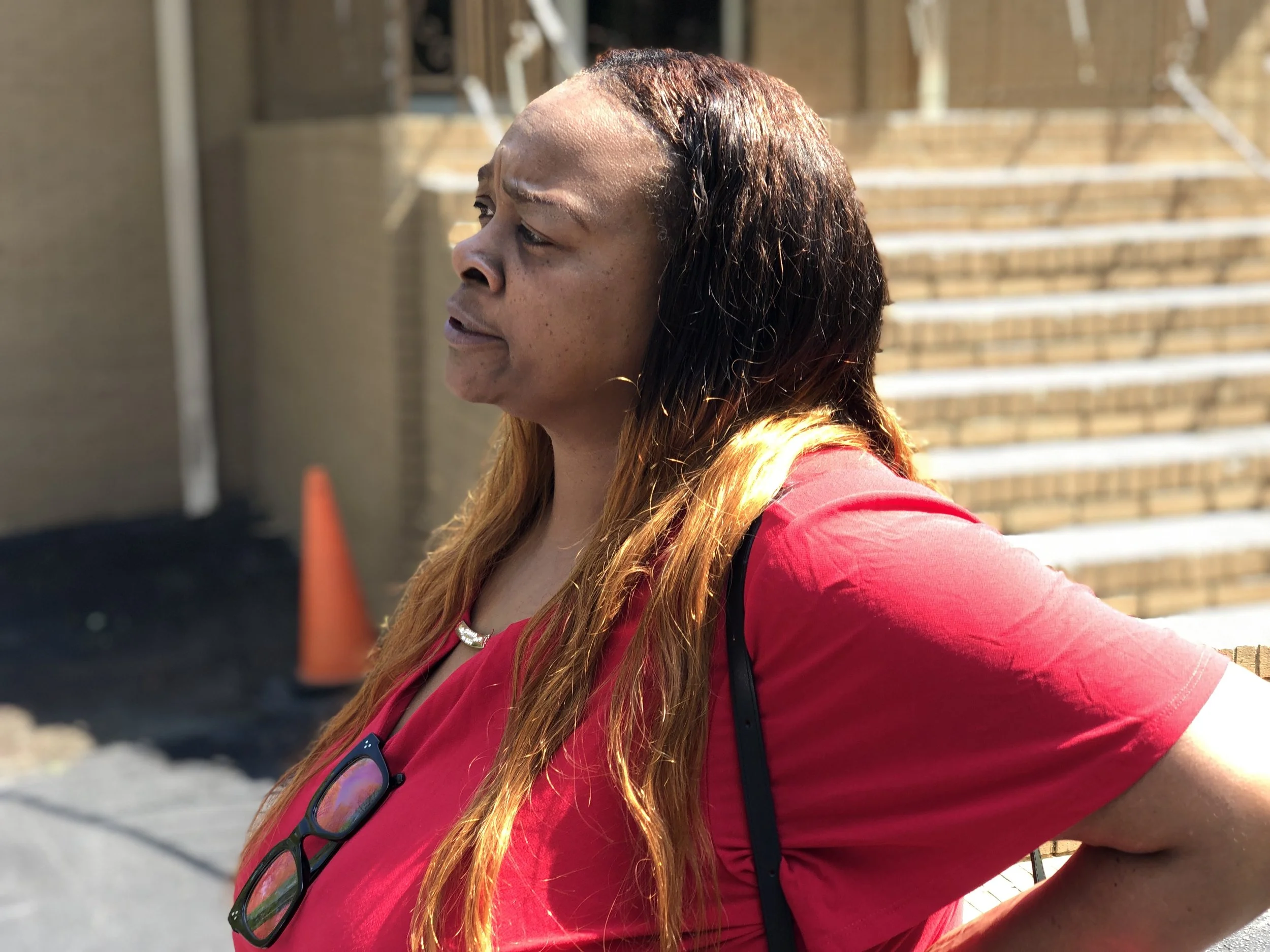 Tamiki Banks has become the sole breadwinner since her husband has been in custody for the past two years—without being convicted of any crime. Photo: Pamela Kirkland.