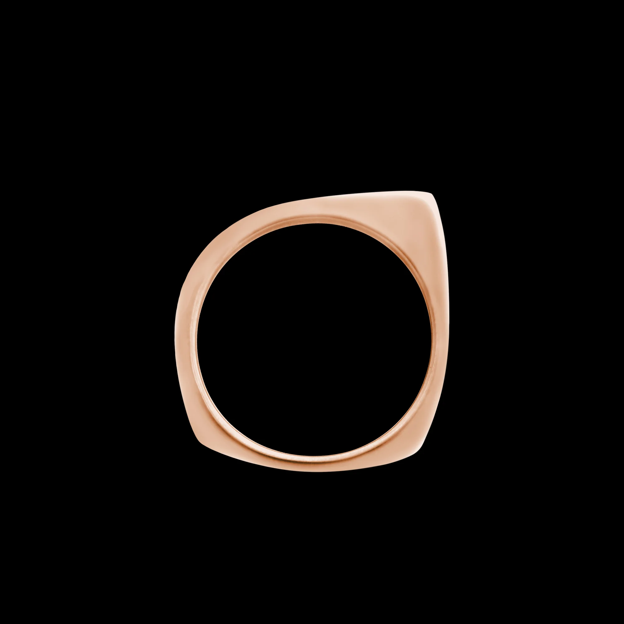 FRIDA | Fine Jewellery. Celestial Collection. Sól band in 18kt pink gold set with diamonds. View2.