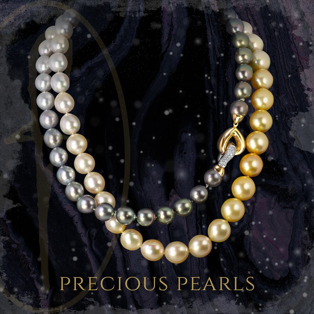 Precious pearls. Ombre south seas and Tahitian pearls. FRIDA | Fine Jewellery.jpg