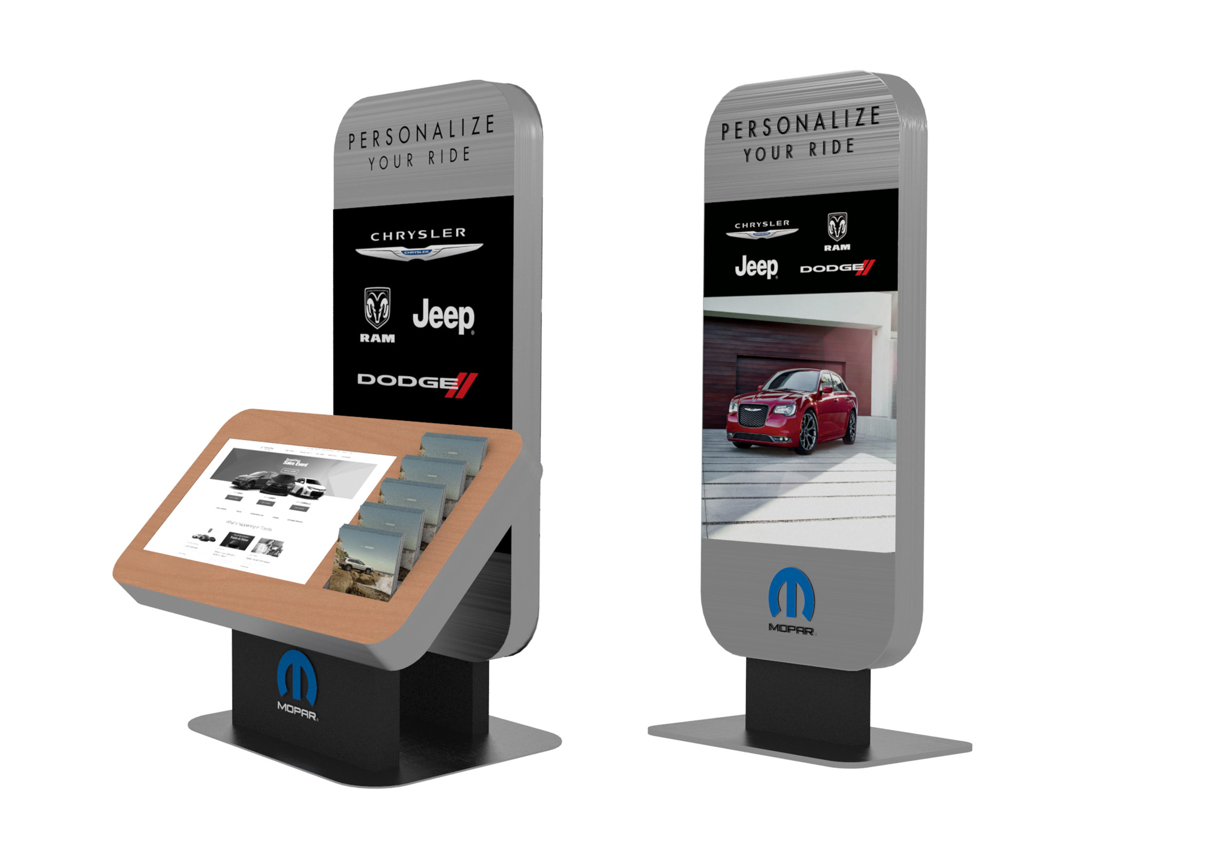 Vehicle Accessory Kiosk