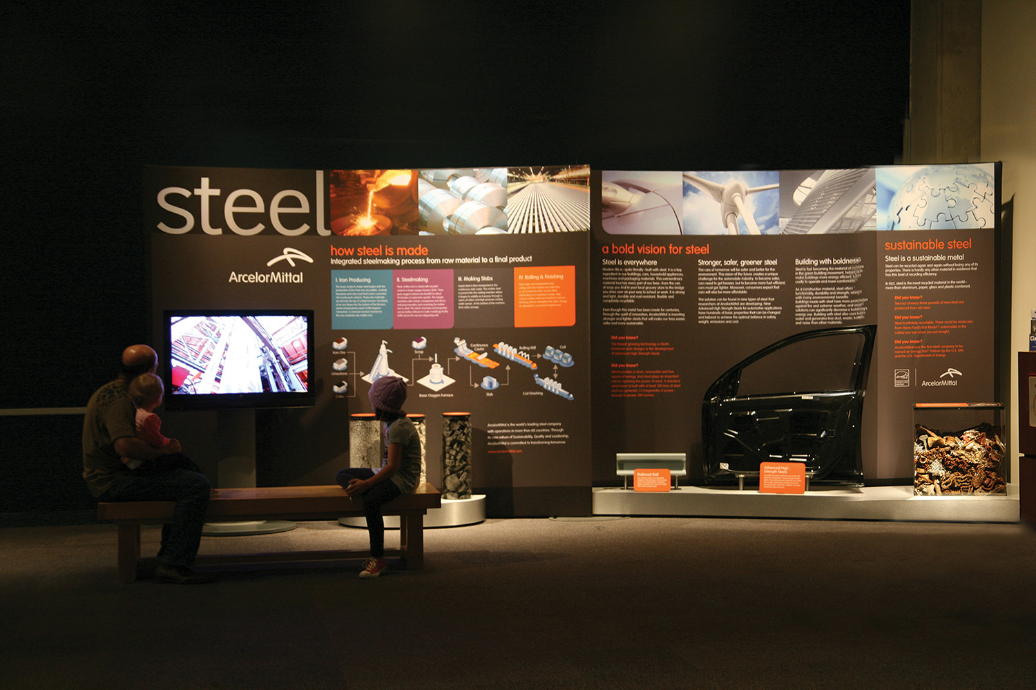 Life of Steel Exhibit