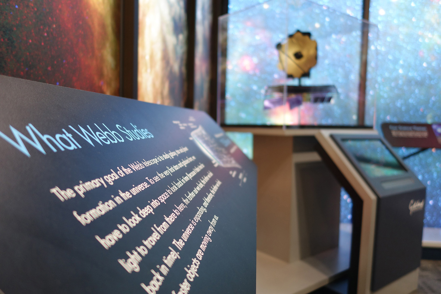 James Webb Space Telescope Exhibit