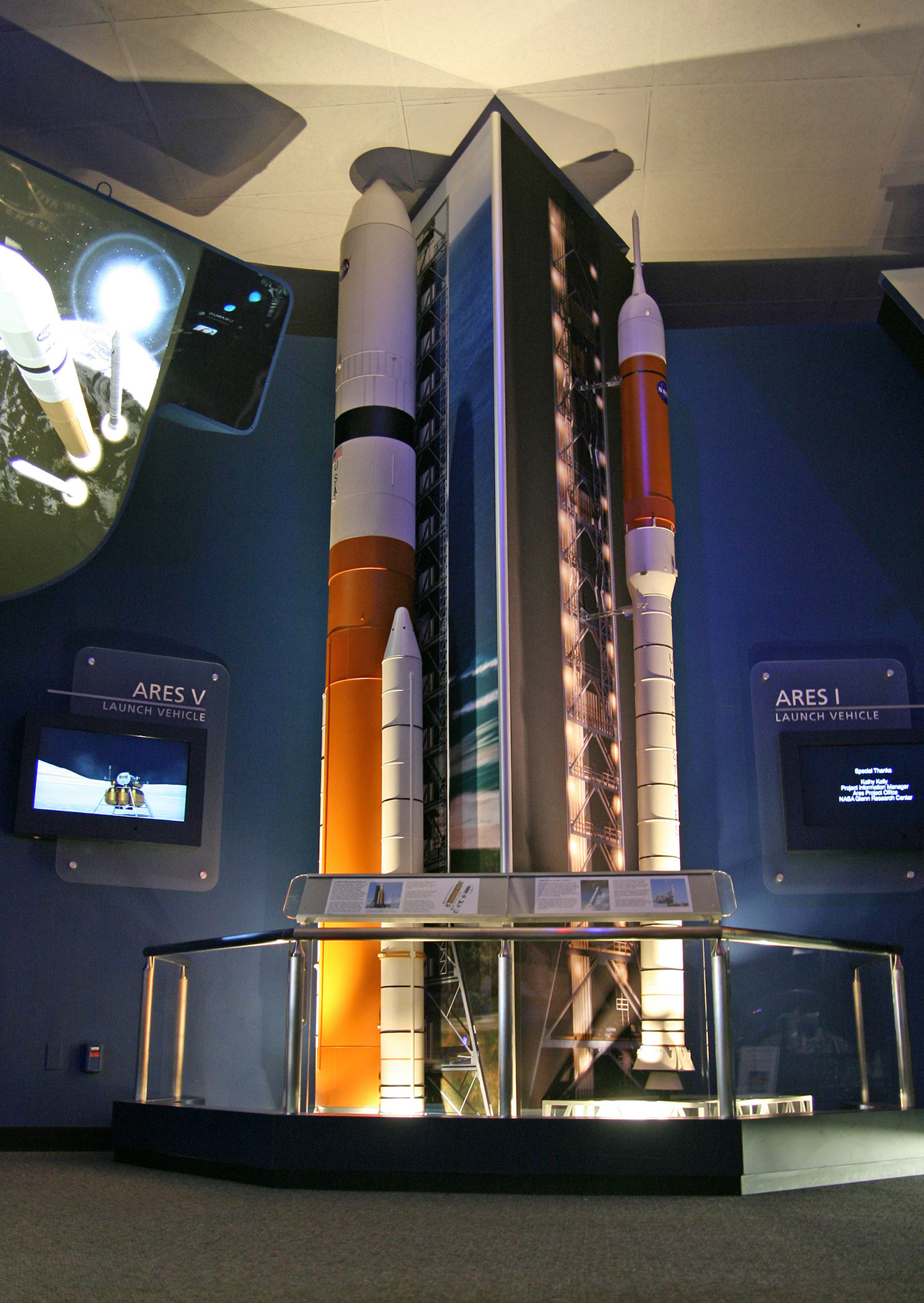 Ares Rocket Exhibit
