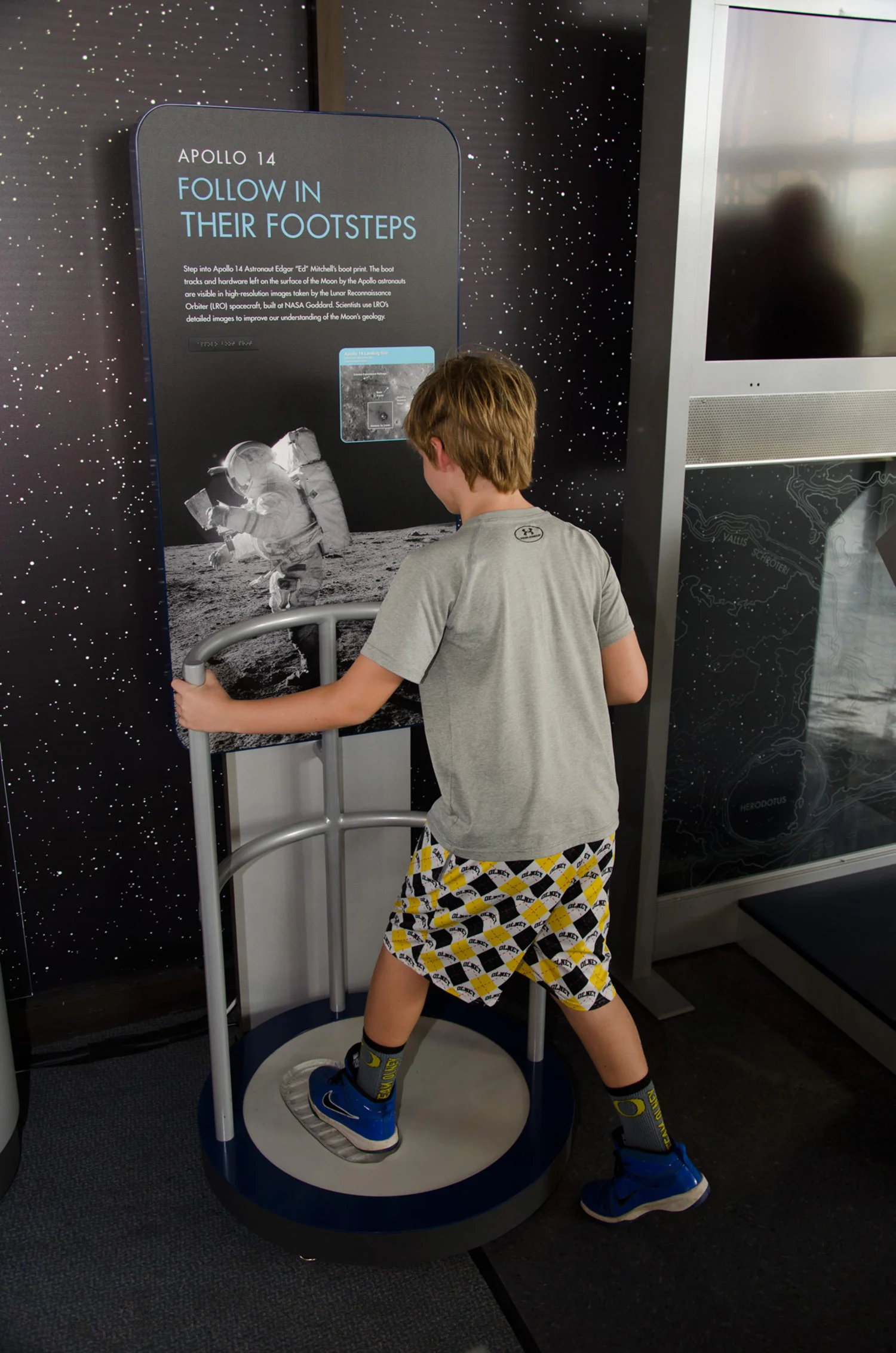 Moon Boot Print Exhibit