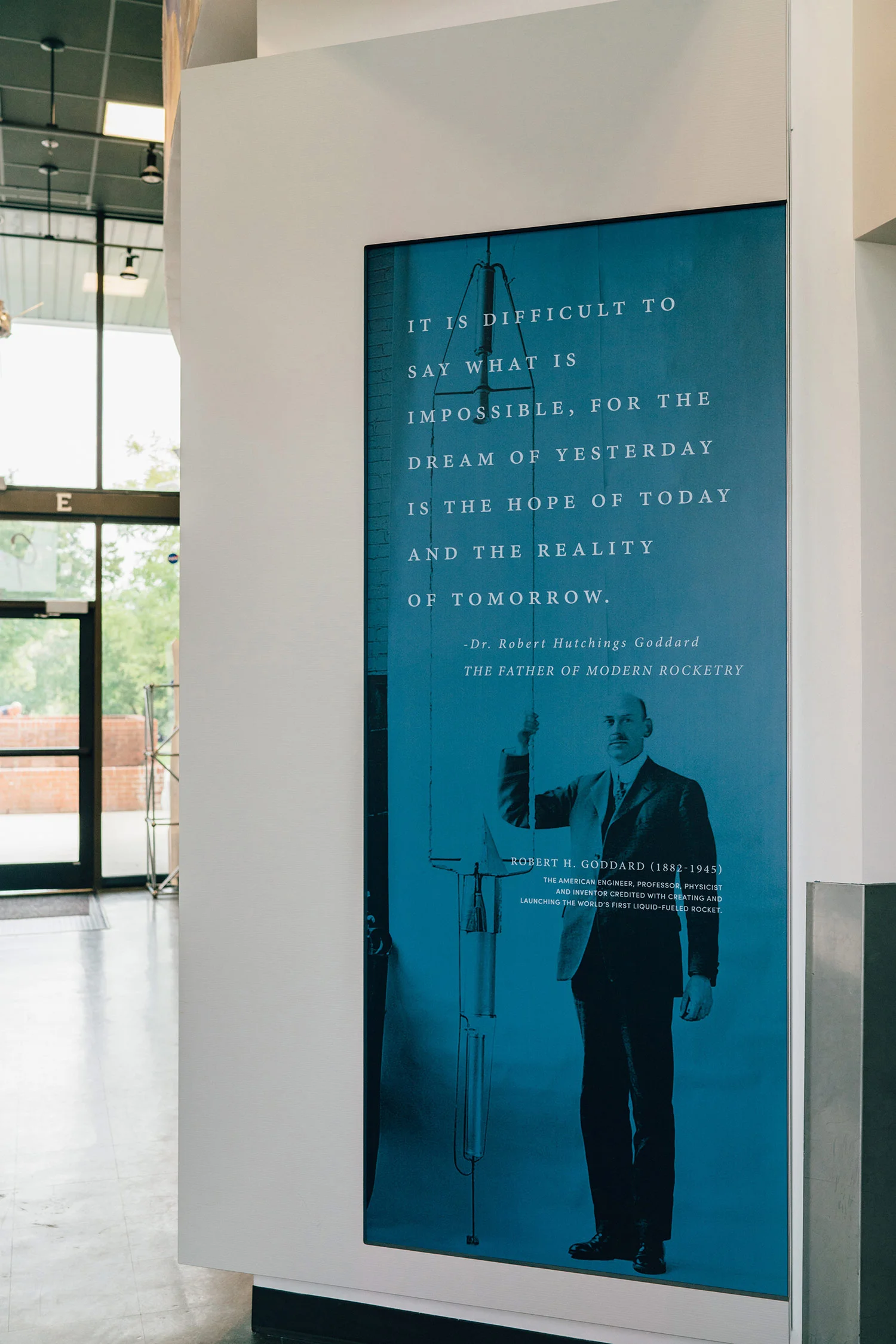 Lobby and Introduction Wall