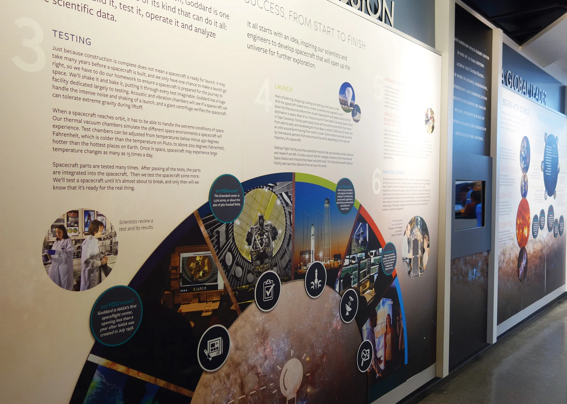 Lobby and Introduction Wall