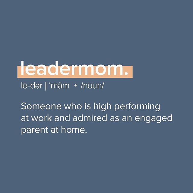 New and wondering what LeaderMom is all about? Let&rsquo;s just say, if you believe fulfillment is killing it at work AND at home with the family, you&rsquo;re going to like what you learn. Click the profile link to read more about what it is to be a