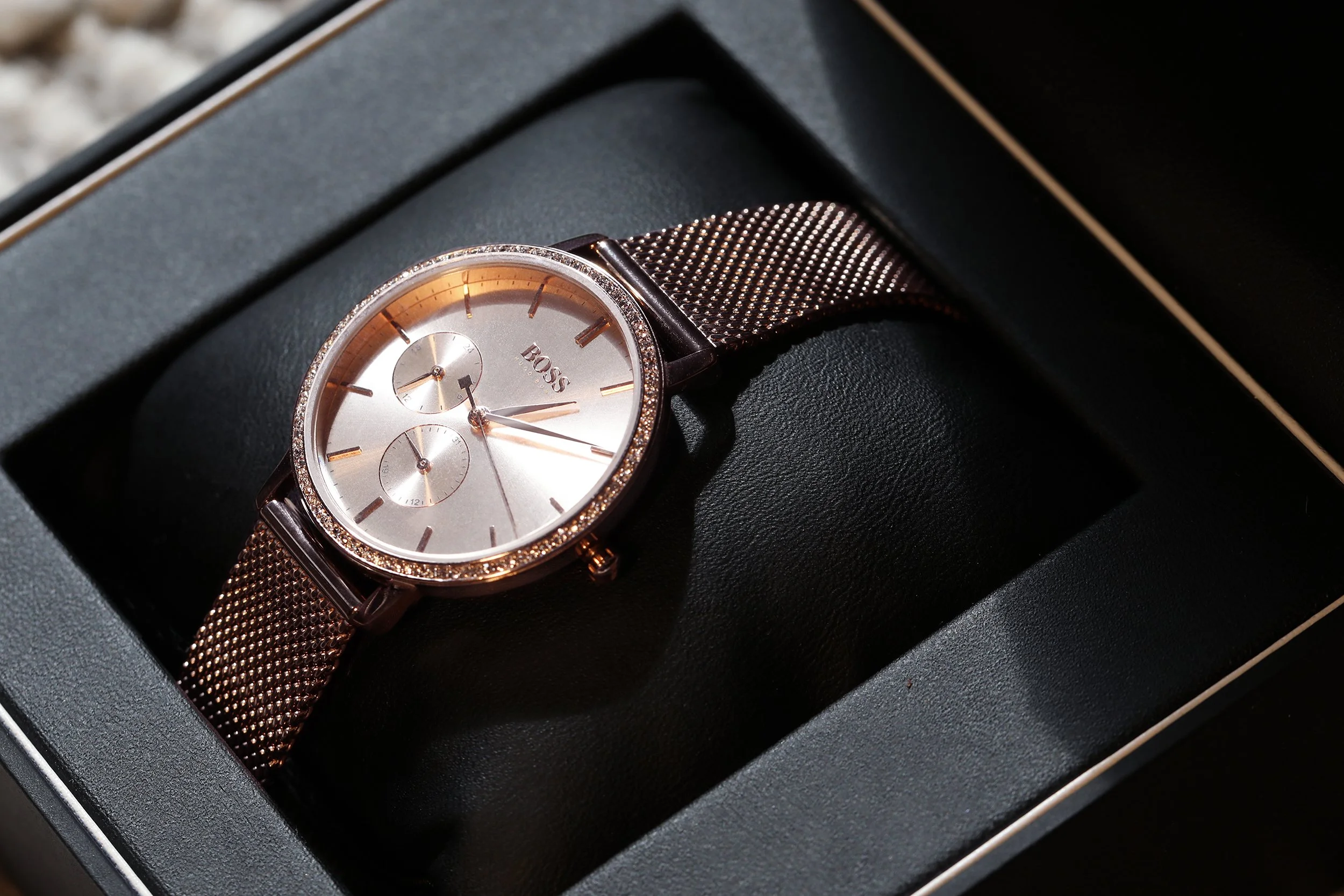 Hugo Boss Rose Gold Watch