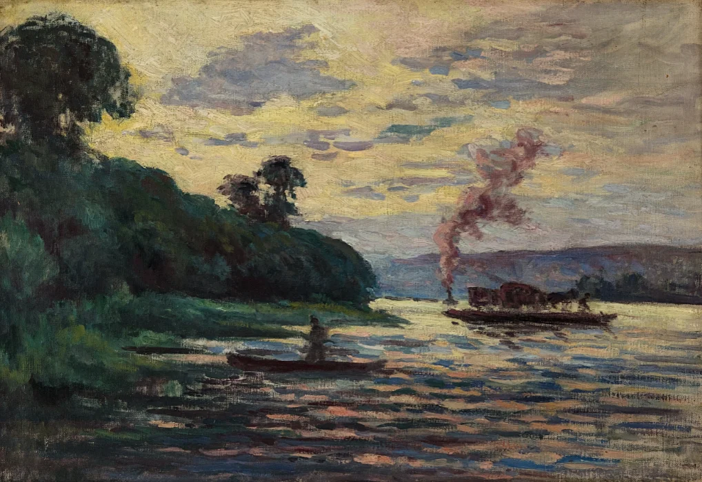 Le bac à Guernes