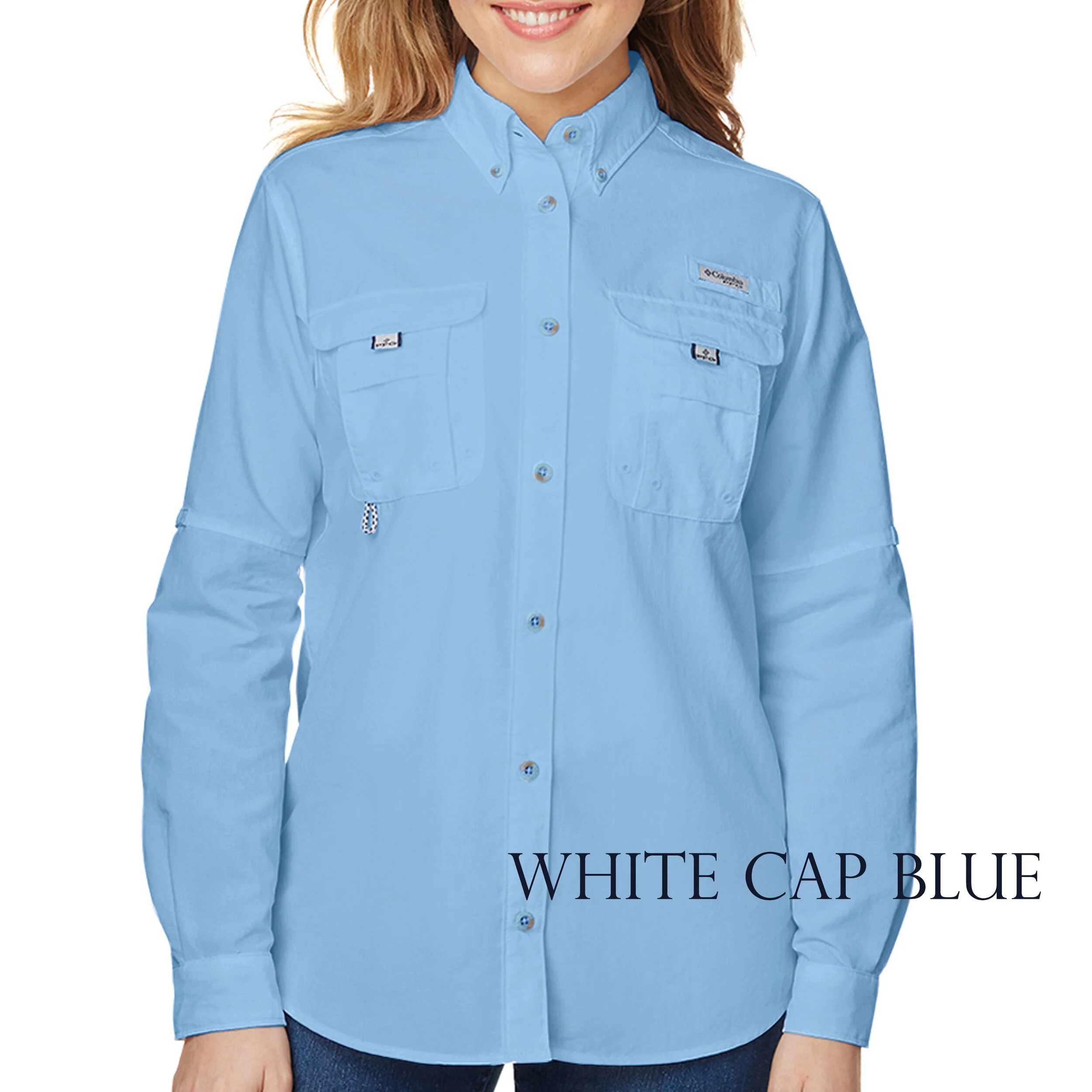 Monogrammed Columbia Fishing Shirt The Letter Garden
