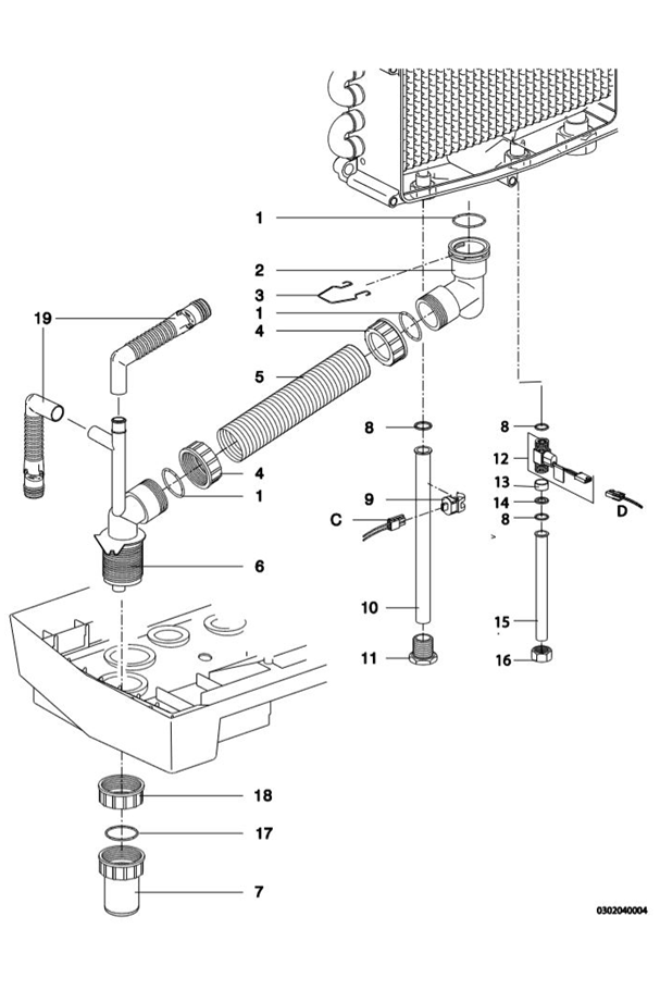 Rapid DHW Side/Condensate System Spares
