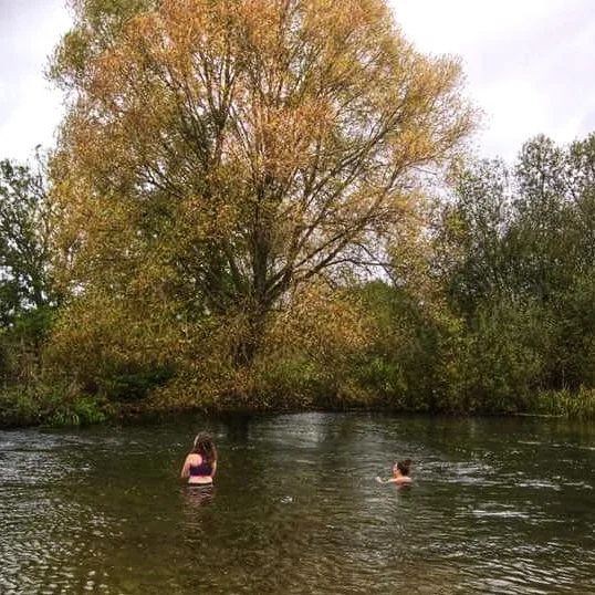 Wading In - a first attempt at wild river swimming