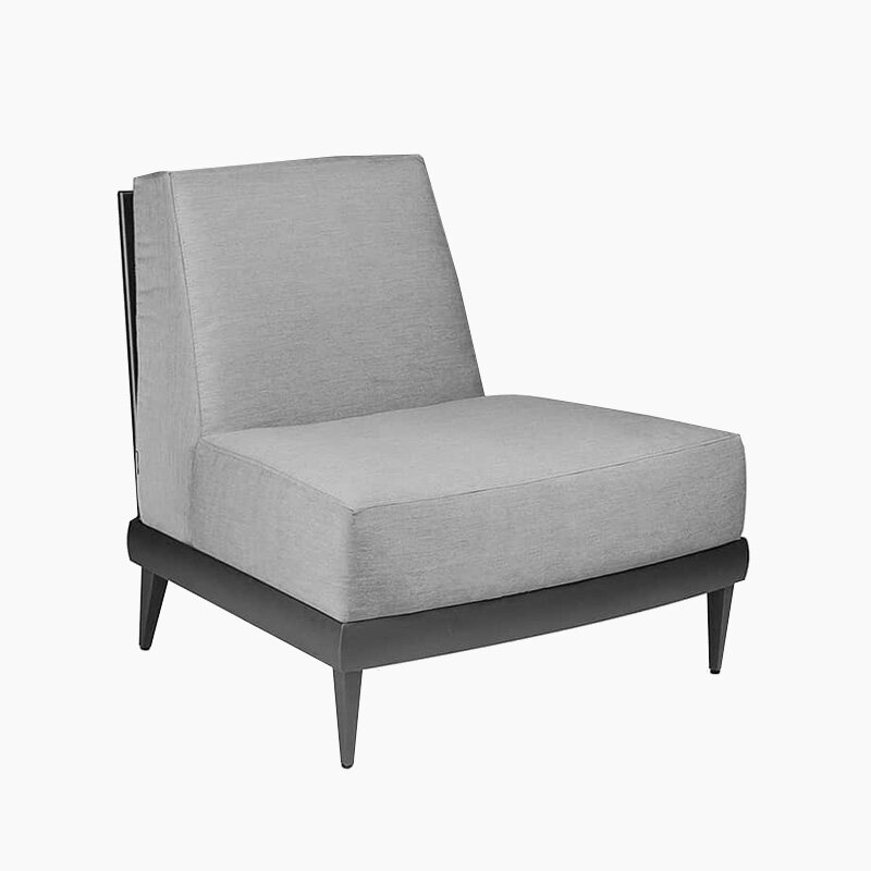 Biscayne Outdoor Curved Center Sectional Sofa