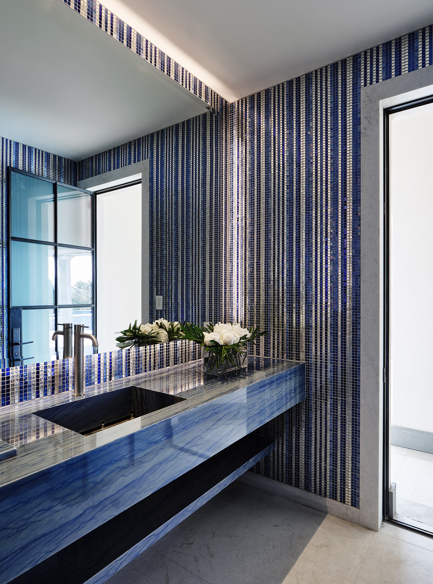 Men's pool bathroom
