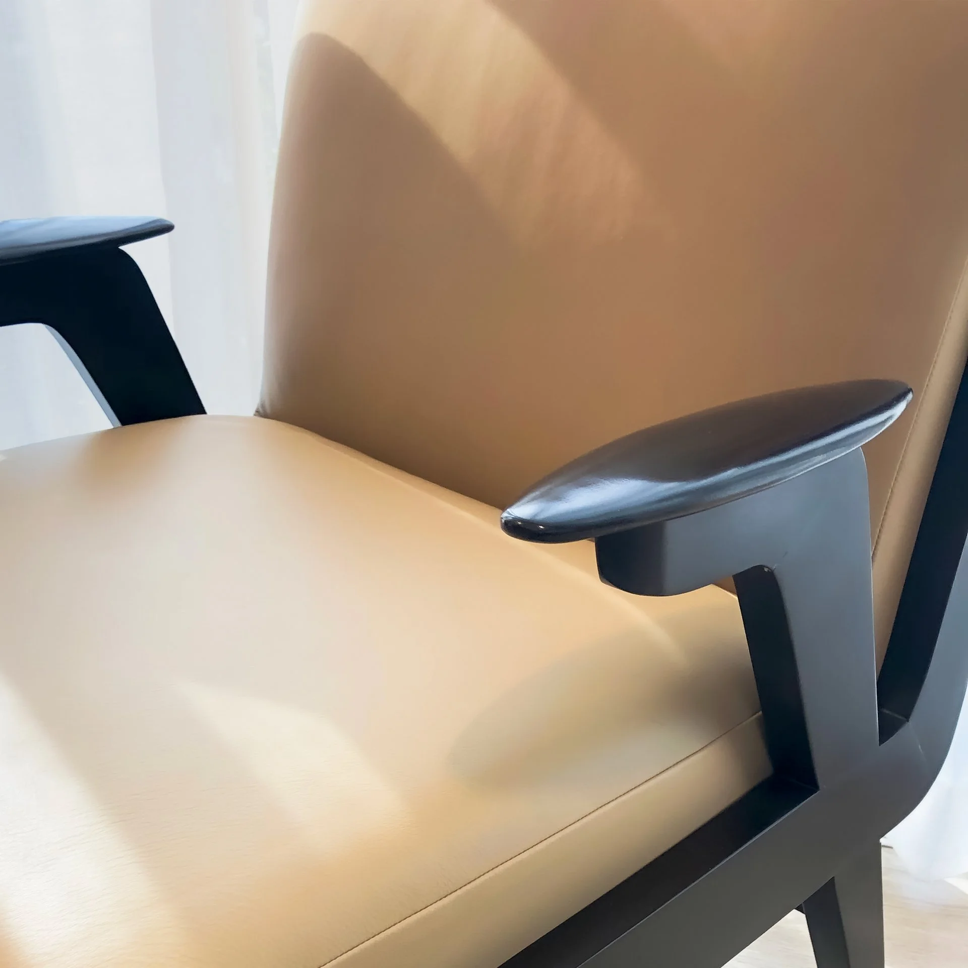 Gianni Chair solid wood pillow armrests