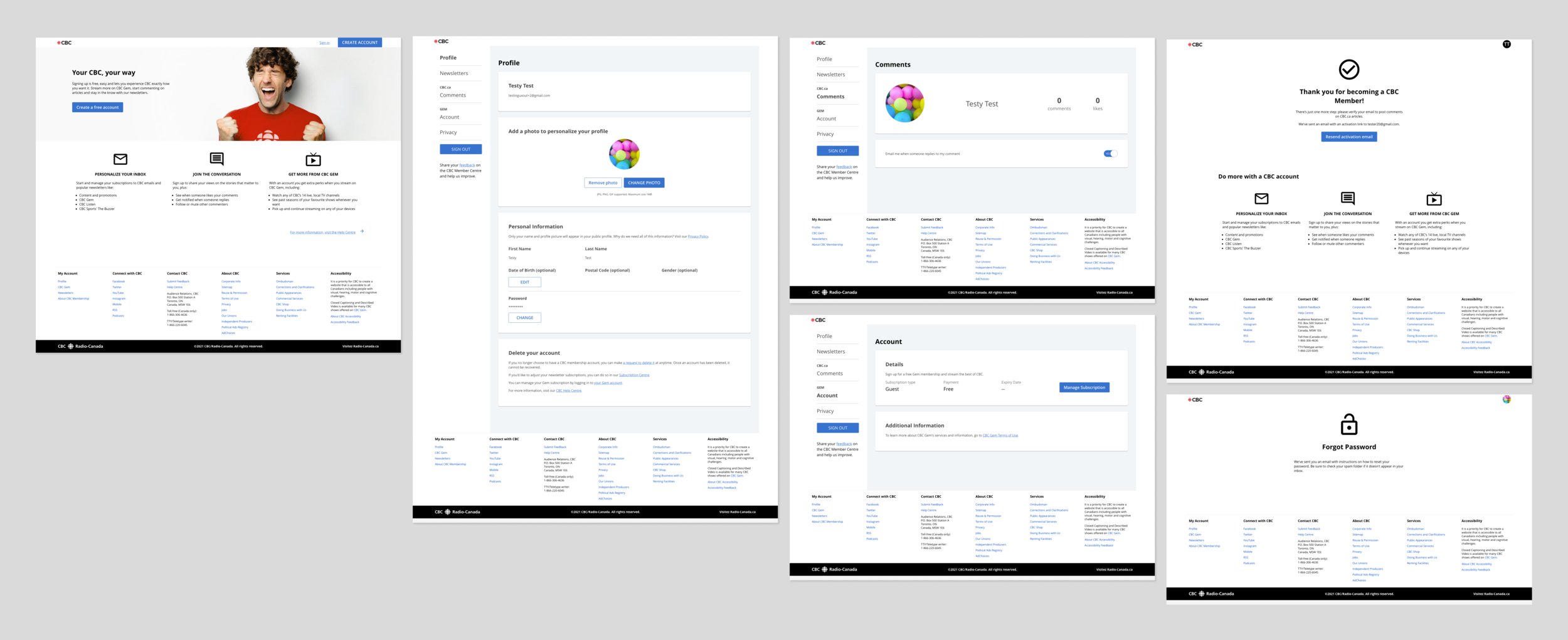 Member centre MVP experience