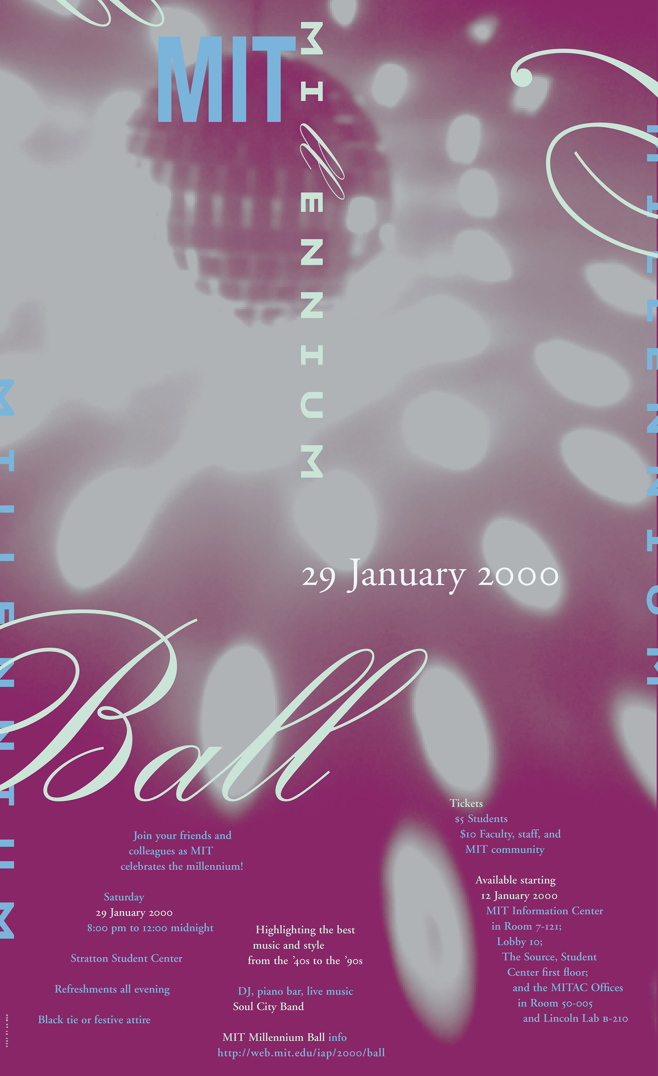 MIT Millennium Ball poster