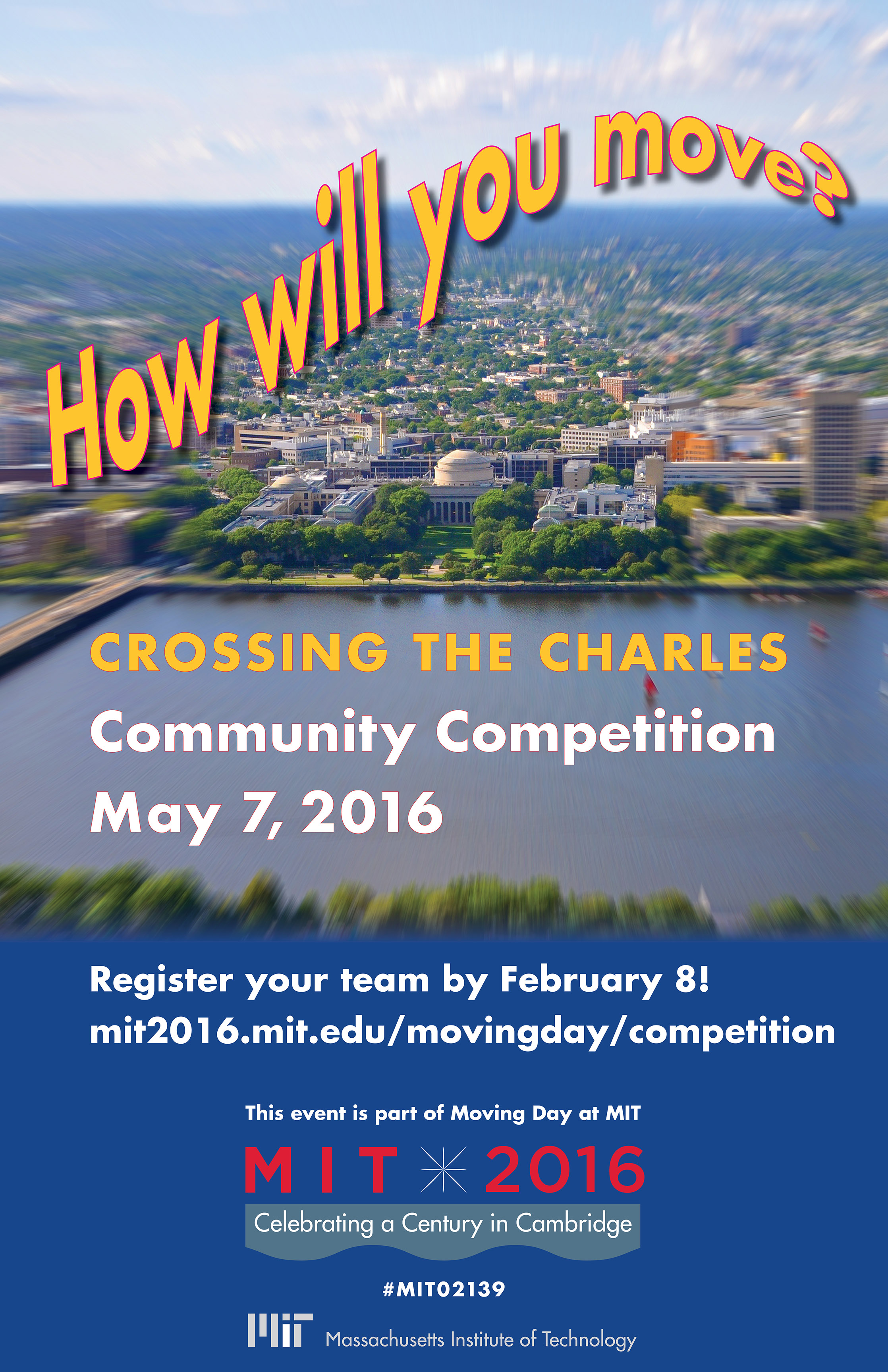 Call for entries for Crossing the Charles competition