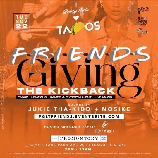 &ldquo;What about Yo Friends&rdquo;?👯&zwj;♀️🤝❤️

In celebration of the giving season &amp; coming together with loved ones 
Pretty Girls Love Tacos is back with our official 
F&bull;R&bull;I&bull;E&bull;N&bull;D&bull;S Giving
kickback! 💃🏽❤️🌮

📍