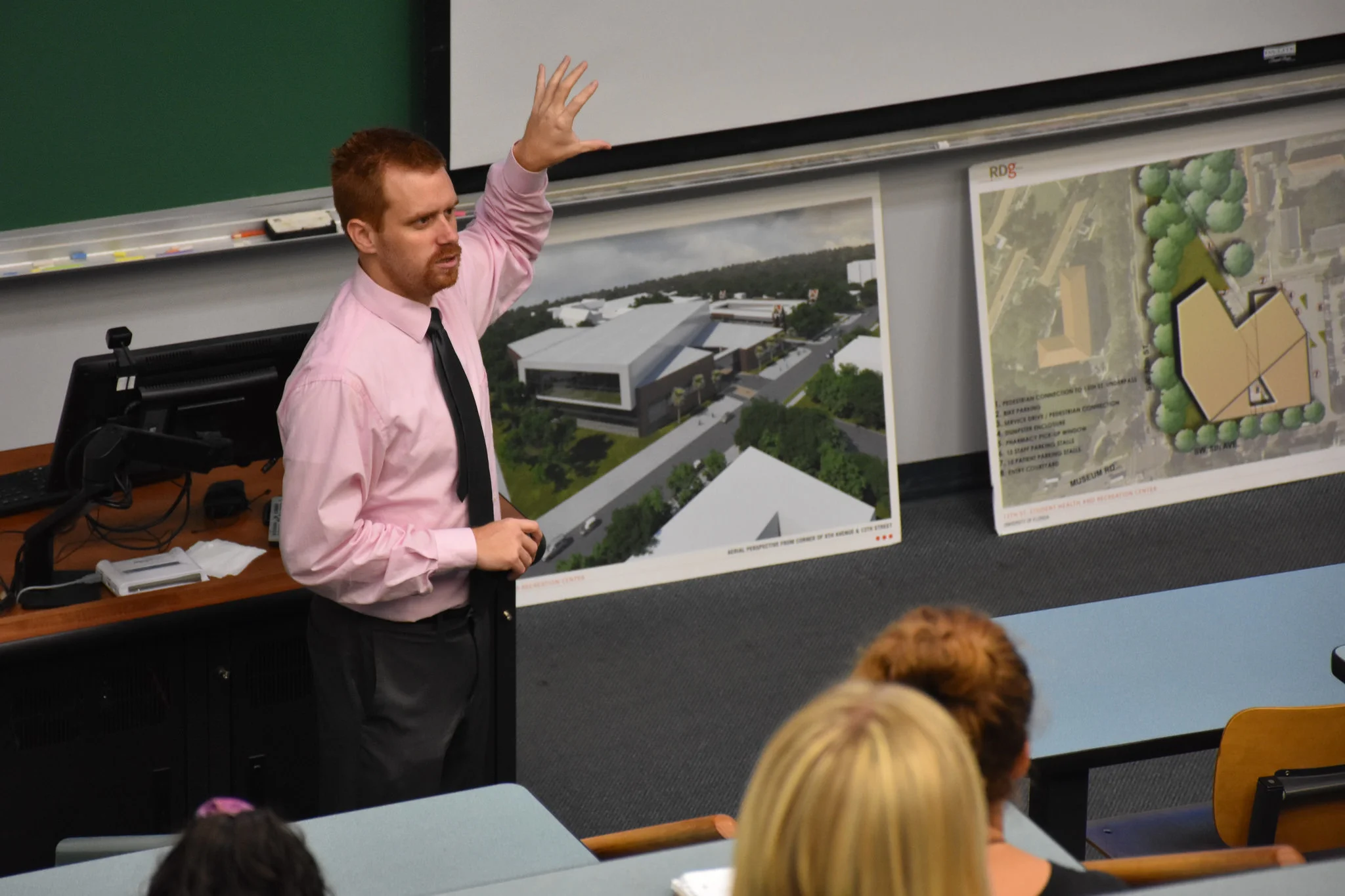 Guest Speaker Marty Dempsey , Assistant Director, Facility Ops UF RecSports October 8, 2018 ( Pictures )