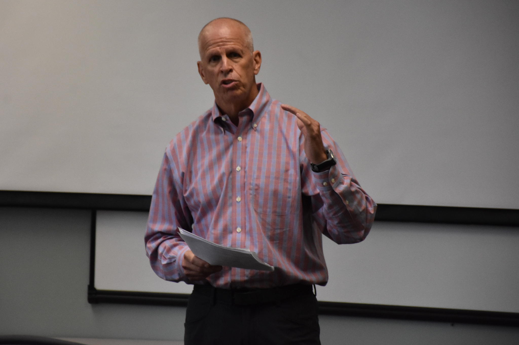 Guest Speaker Jeremy Foley , AD Emeritus University Athletic Association November 8, 2018 ( Pictures )