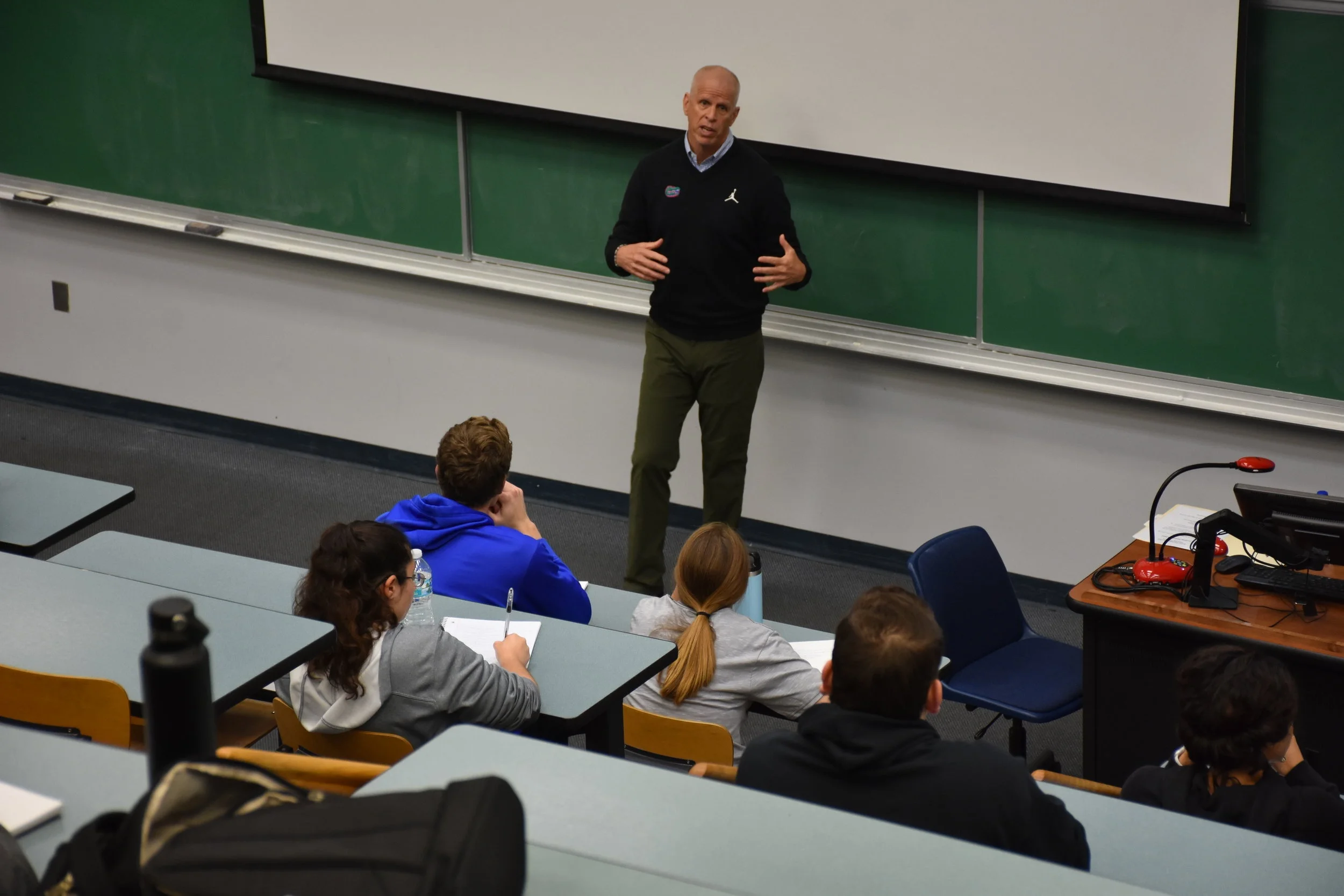 Guest Speaker Jeremy Foley , AD Emeritus University Athletic Association March 20 ( Pictures ) & February 15, 2019 ( Pictures )