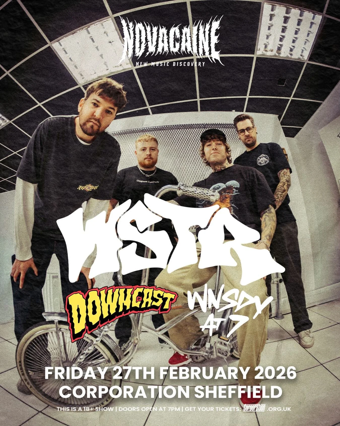 Sheffield! Honoured to be coming back to celebrate the 25th Anniversary of @corpsheffield get tickets from link in our bio! See you there!