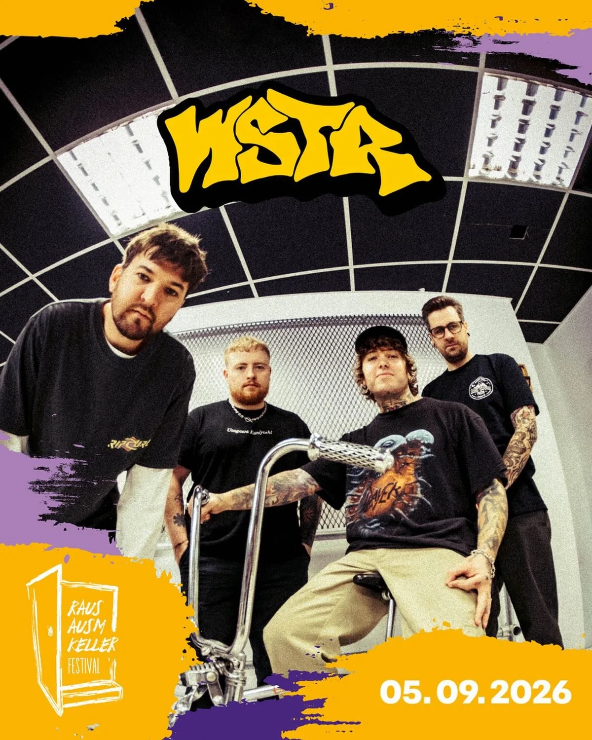 Germany we&rsquo;re coming back soon to play Raus Ausm Keller! See you there.