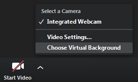 How to change virtual backgrounds during Zoom sessions! — Association to  Benefit Children