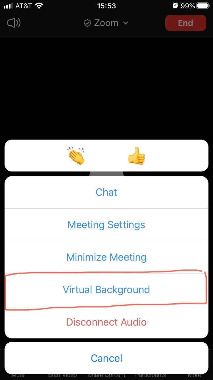 How to change virtual backgrounds during Zoom sessions! — Association to  Benefit Children