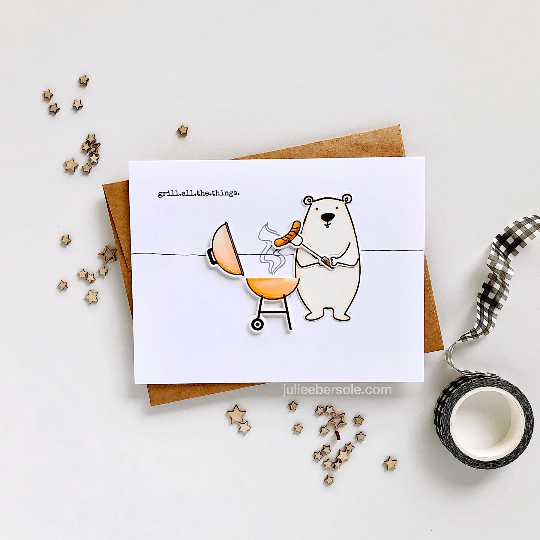 Bear is from All Inside and has two previous accessory sets prior to this one called Bear Ware and Bear Ware 2