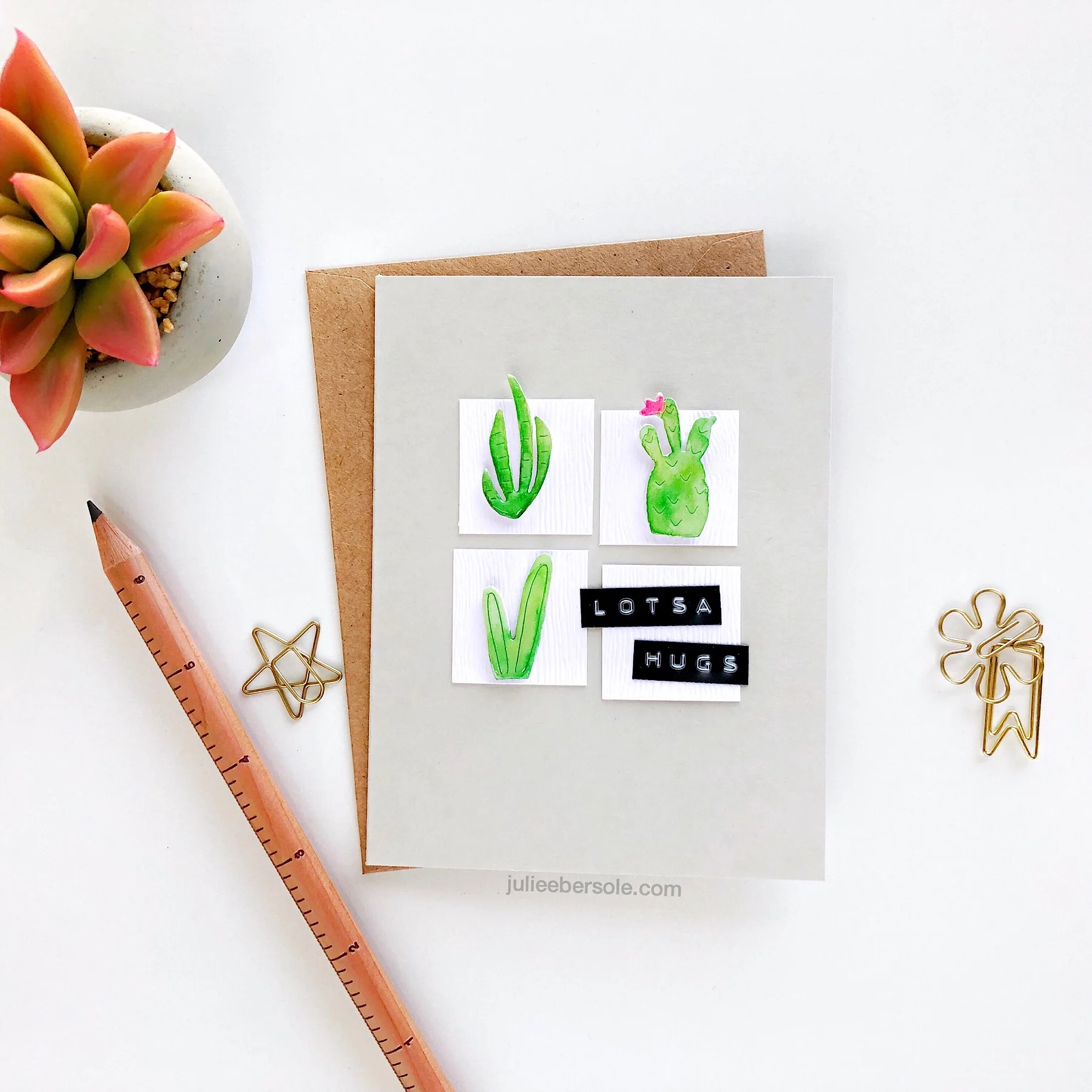 Feauturing Mini Cactus Trio Die