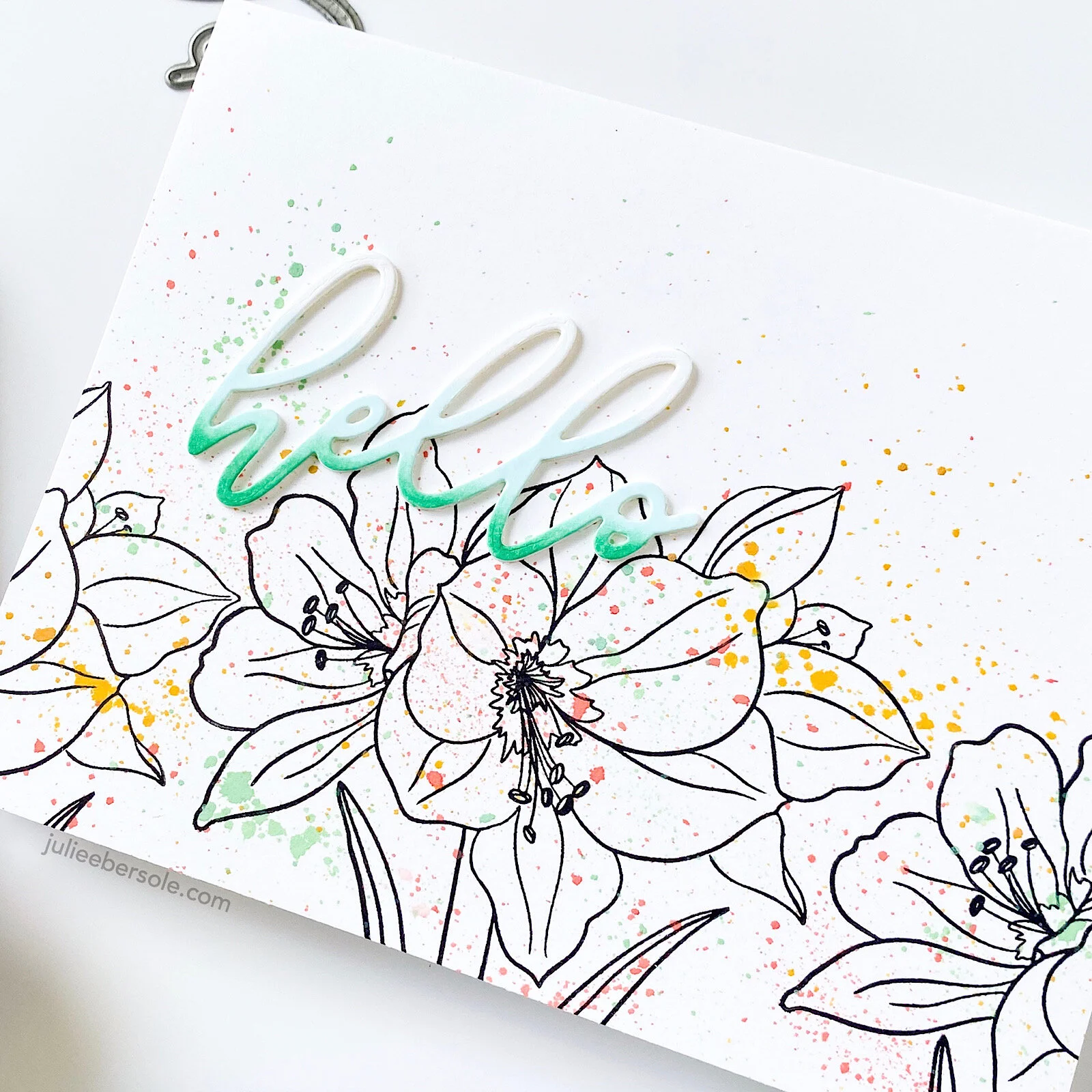 RELAX AND CREATE - DISTRESS OXIDE INK SPATTERS