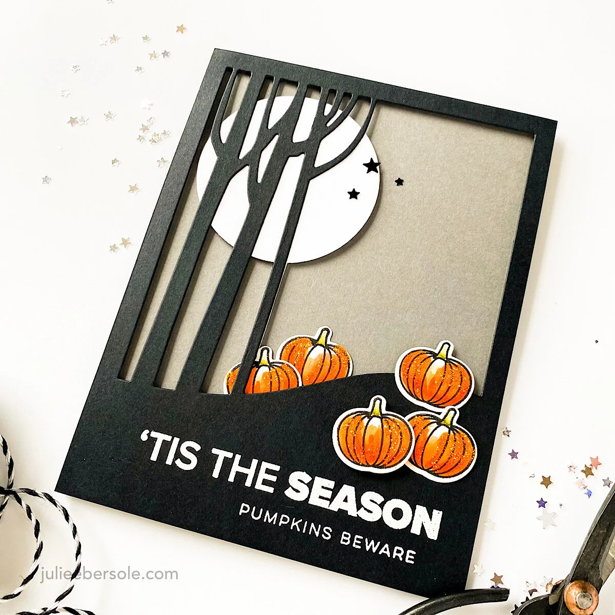 BIRCH TREES FOR HALLOWEEN