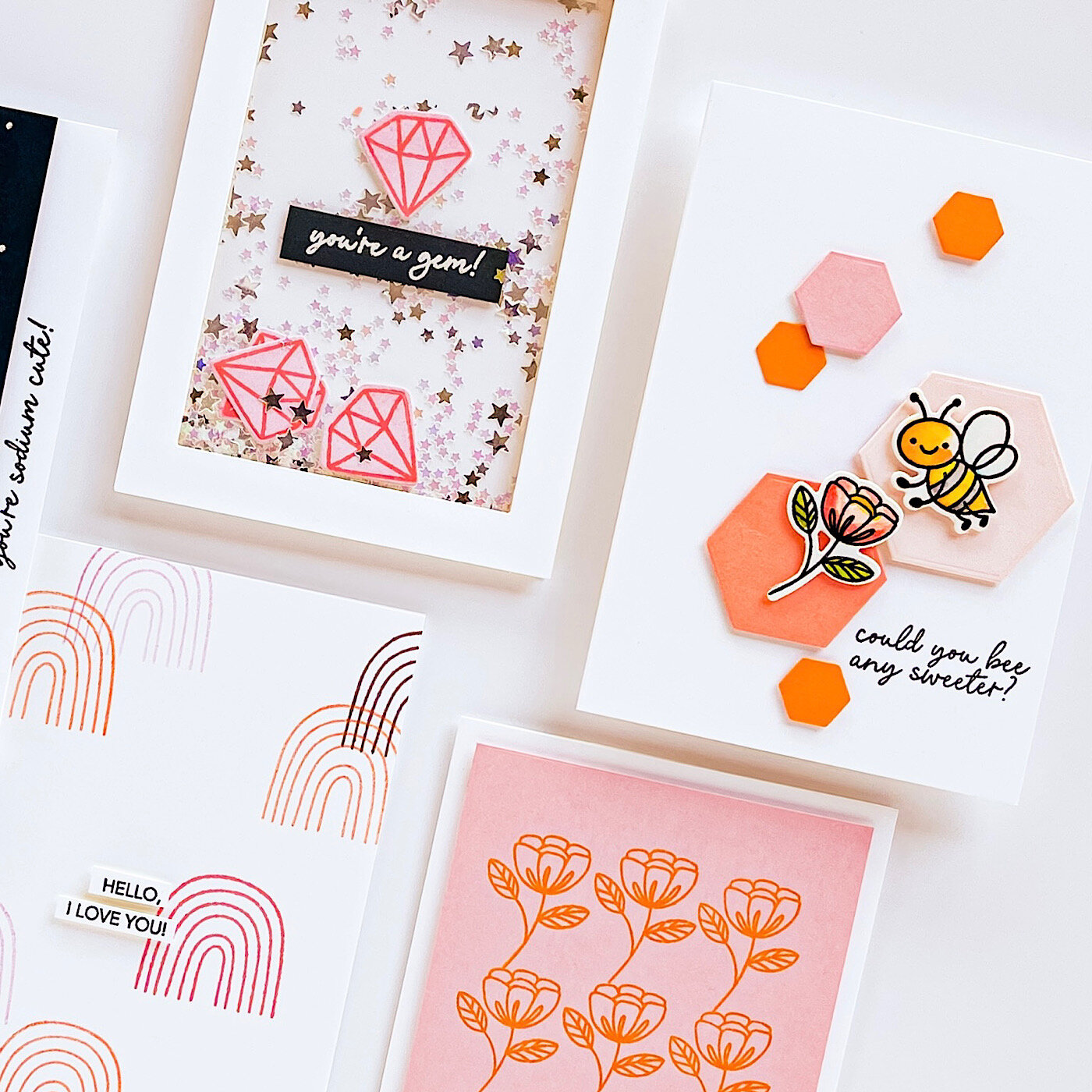 Create Your Own Stamps + Lots of Cards 