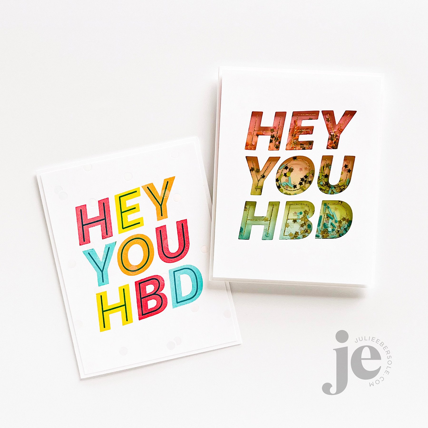 HEY YOU STAMP/DIE COMBO,  HOT FOIL STAMP