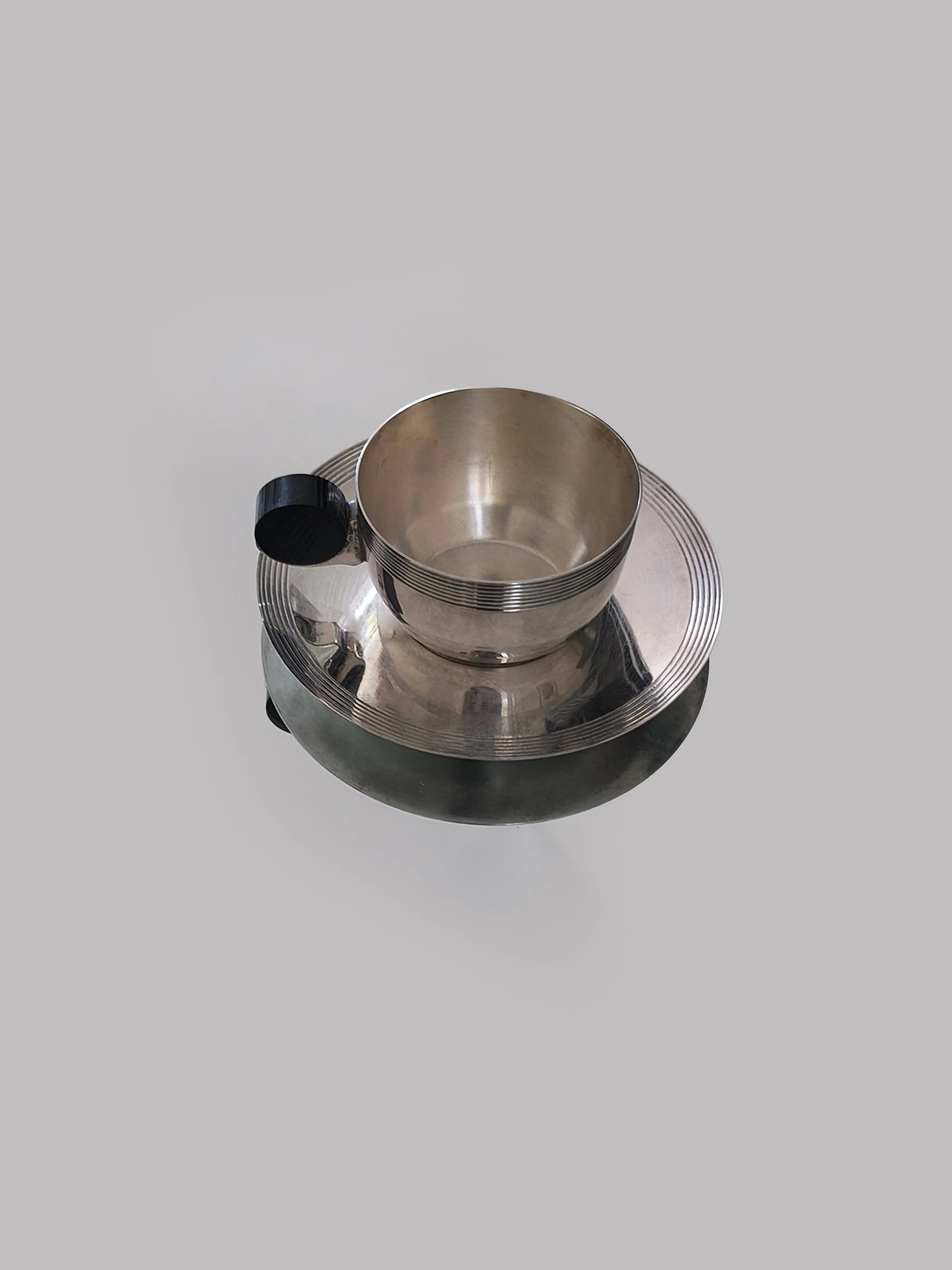 Art Deco Silver-Plated Cup