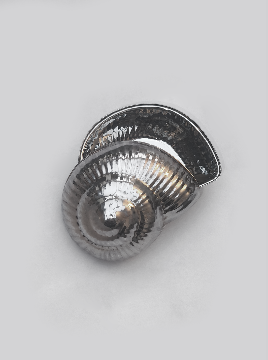 Silver-plated Shell Box