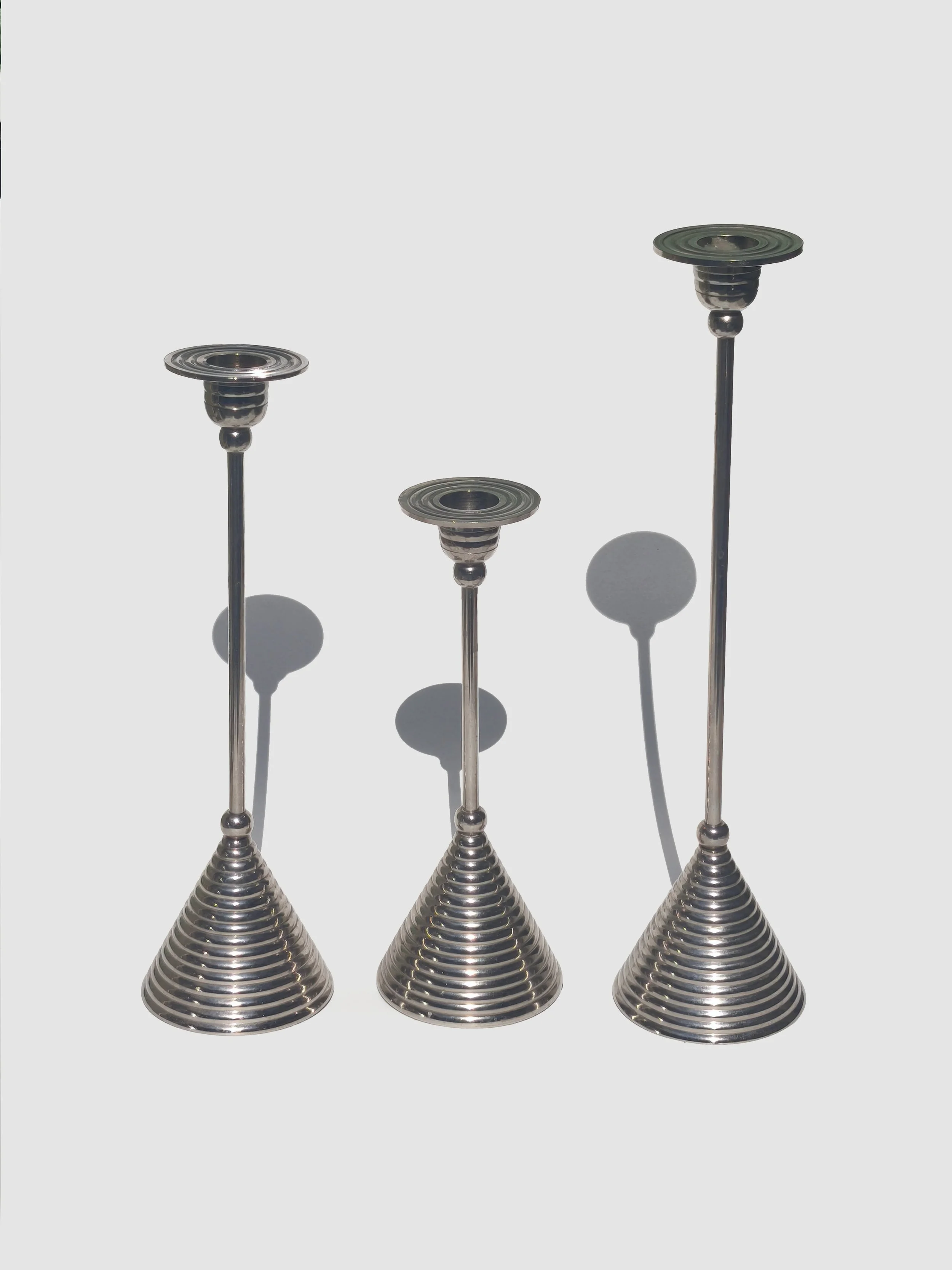 Trio of Candle Holders